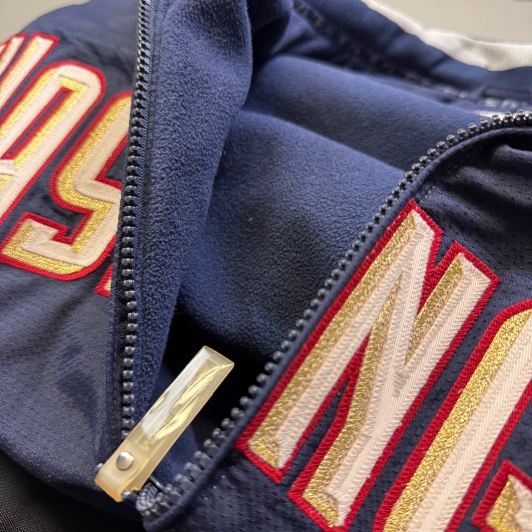 2000's Majestic Navy Jacket *very rare (XXL) - Lennys Vintage