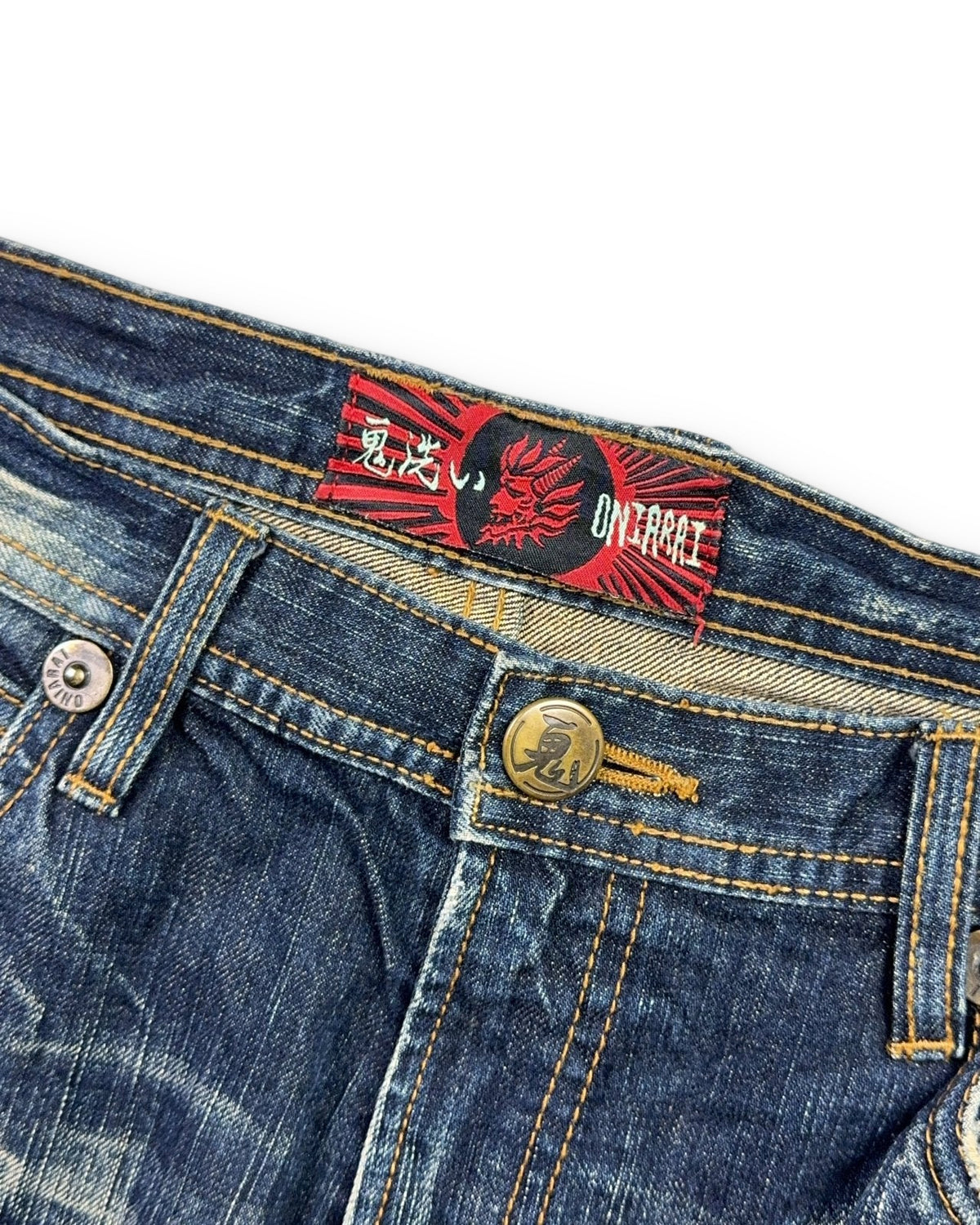 2000's Oniarari Japanese Straight Jeans *rare 31x30 (M) - Lennys Vintage