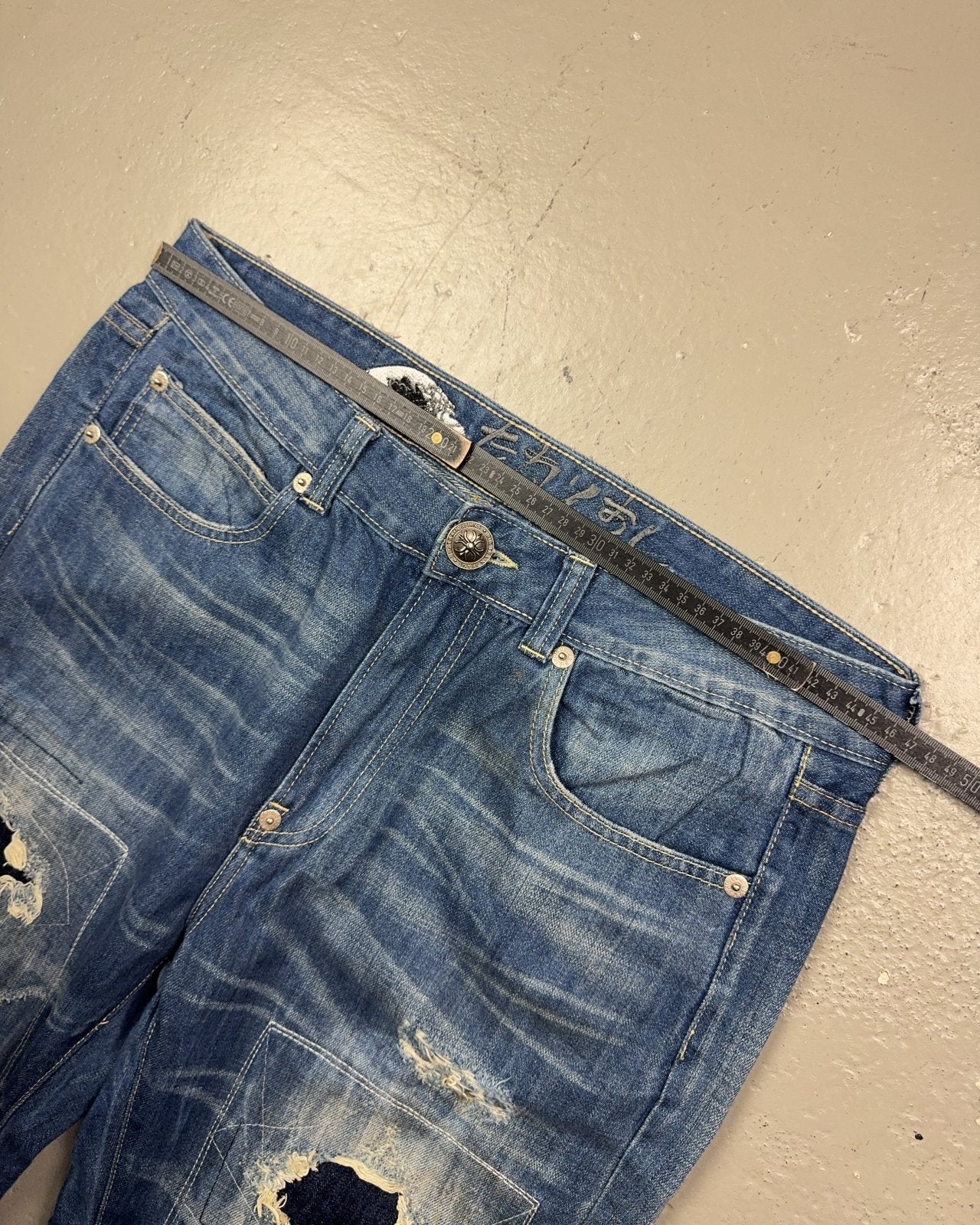 2000's Osaka Big Train Japanese Archive Baggy Jeans *very rare 36x30 (XL) - Lennys Vintage