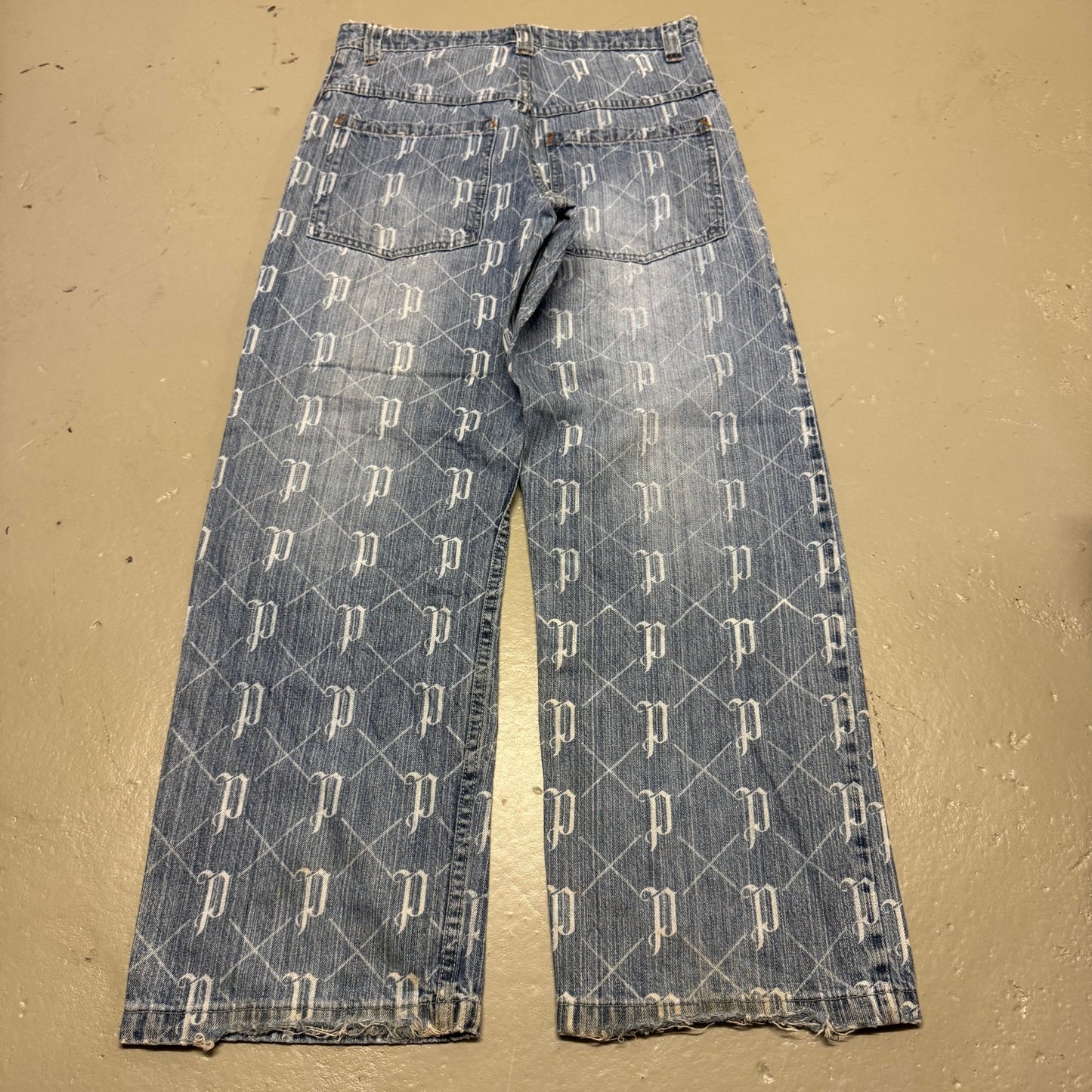 2000‘s Paco Hip Hop Baggy Jeans *very rare 30x30 - Lennys Vintage