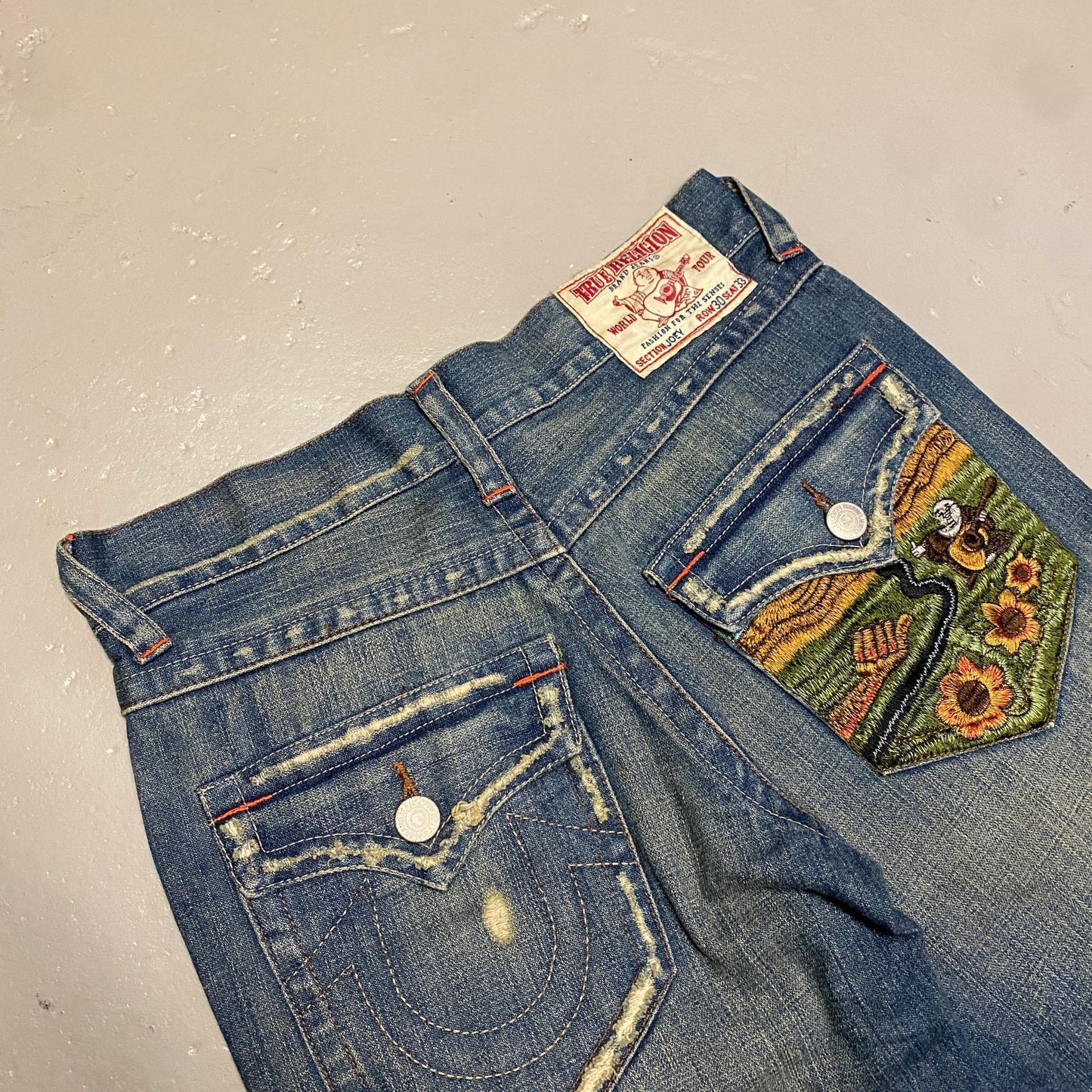 2000‘s True Religion Slim/Regular Fit Shorts/Jorts *sehr selten (W30) - Lennys Vintage