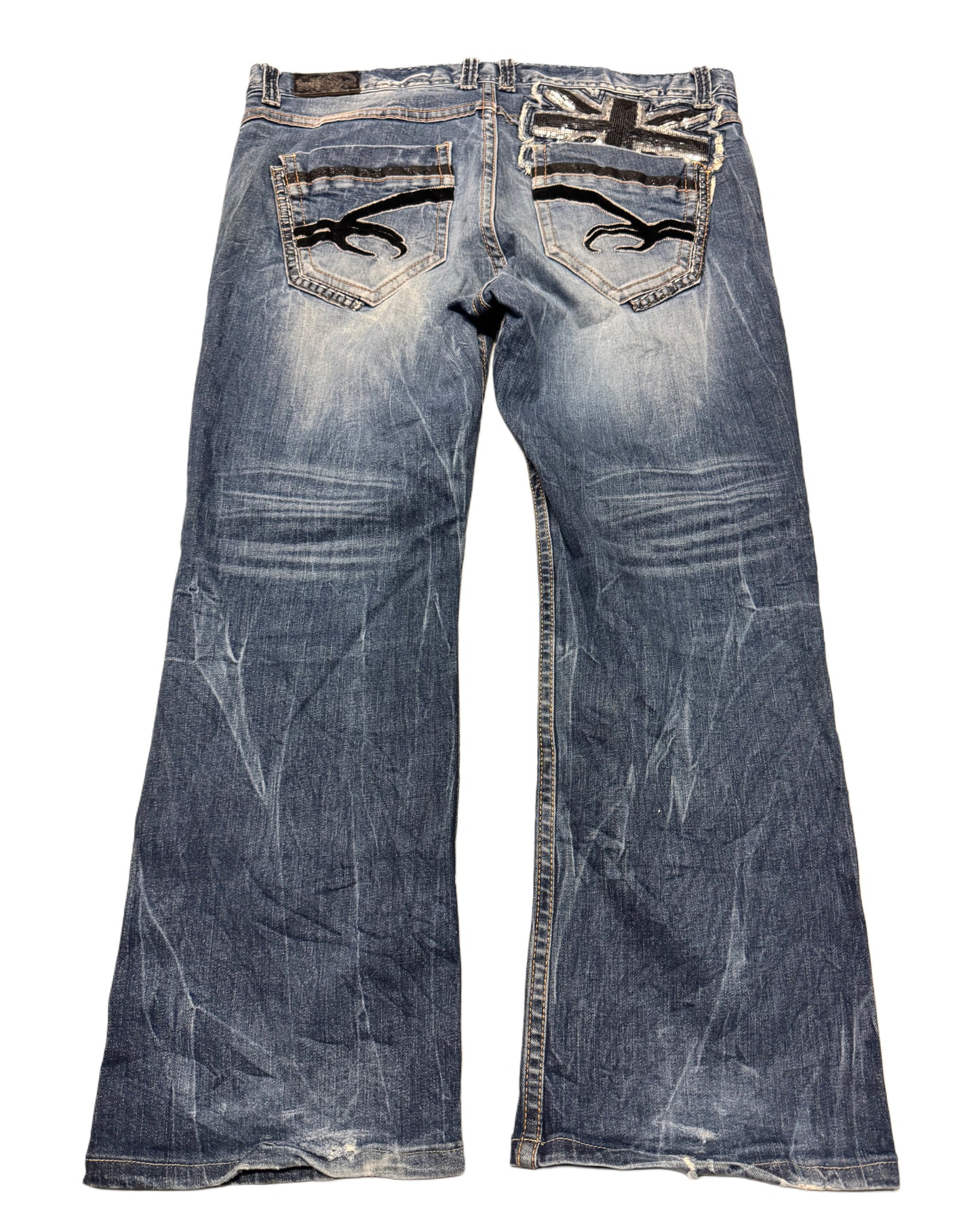 2000‘s Red Pepper Japanese Baggy Bootcut Jeans *sehr selten 38x30