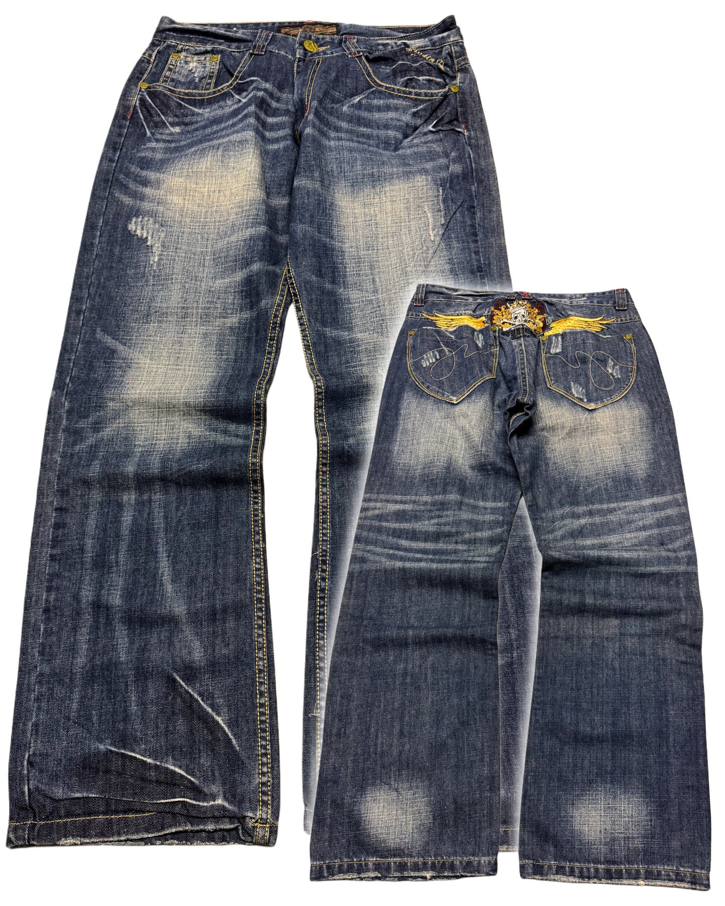 2000‘s Studio R.P Baggy Hip Hop Jeans *sehr selten 34x32