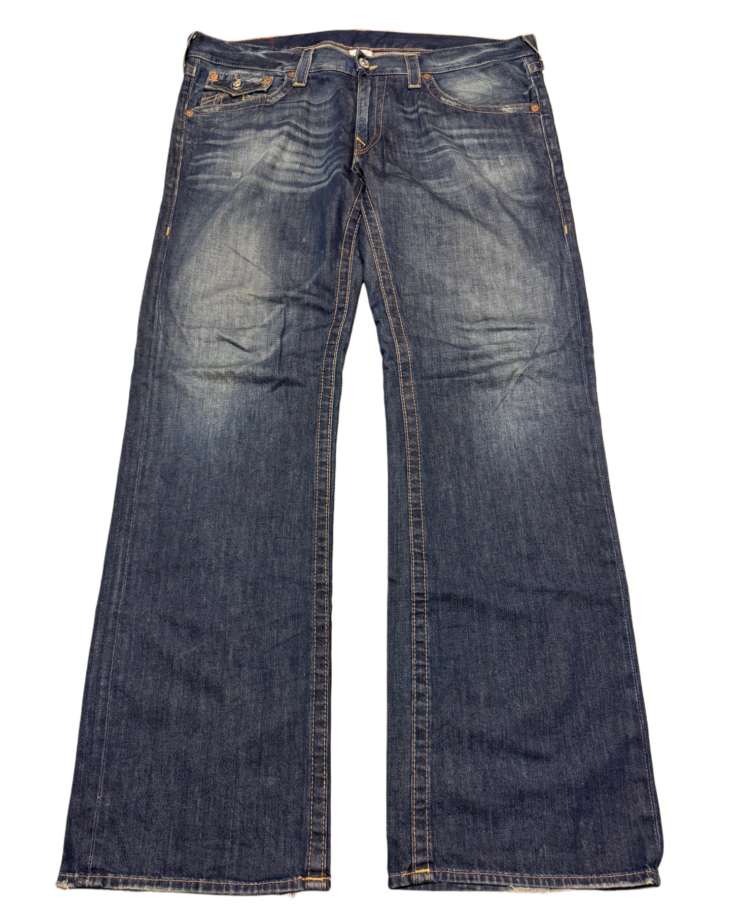 2000‘s True Religion Ricky Baggy Jeans 40x36