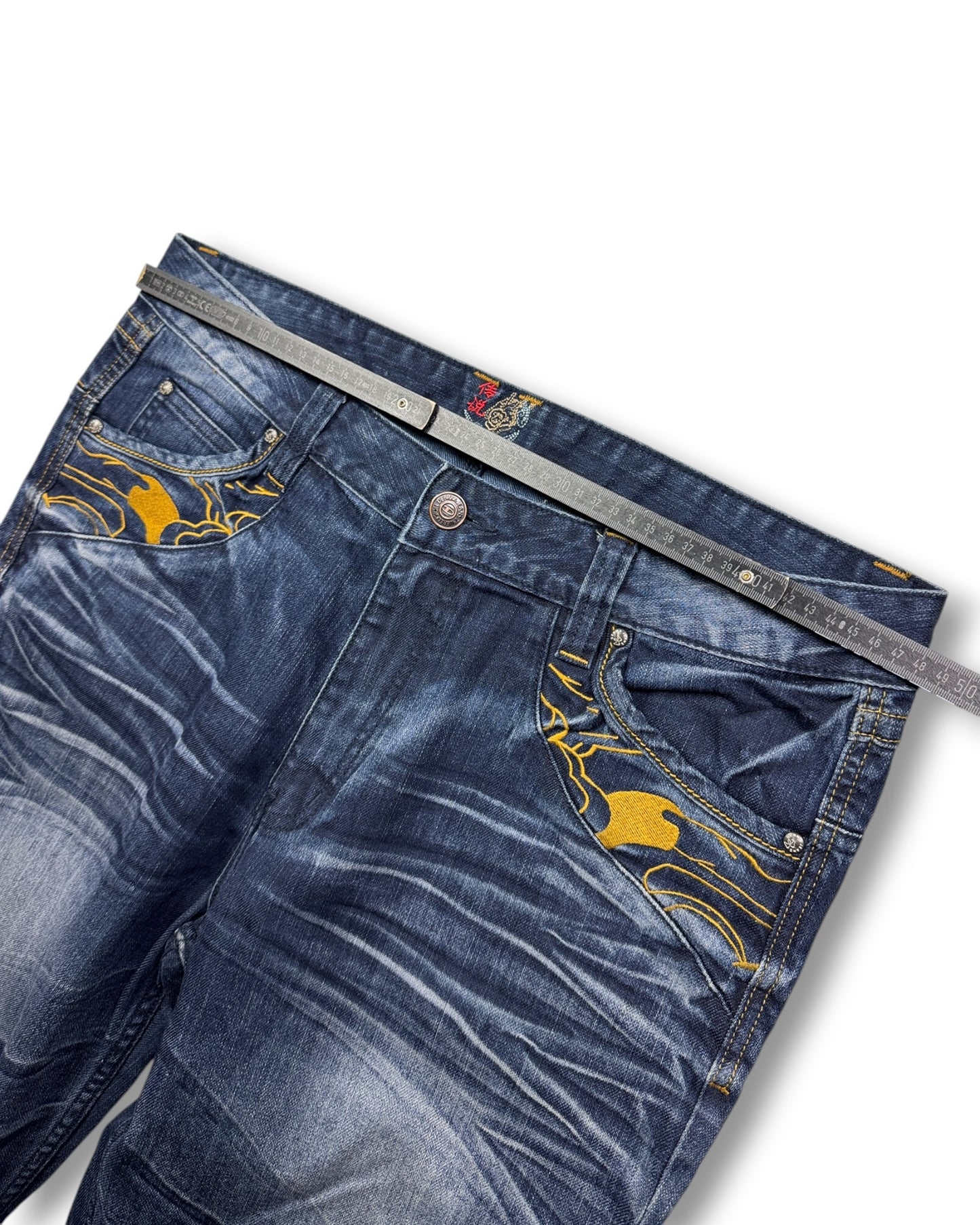 2000's Dk-7 Japanese Archive Baggy Jeans * 38x32 (XXL)