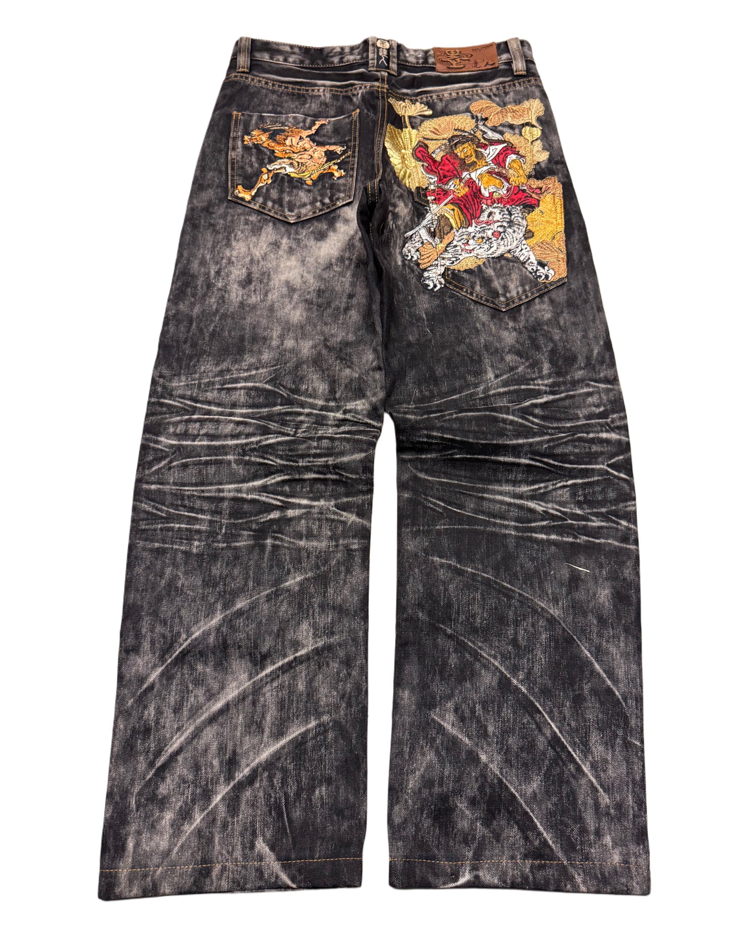 2000‘s Osaka Big Train Japanese Baggy/straight Jeans *very rare 30x29