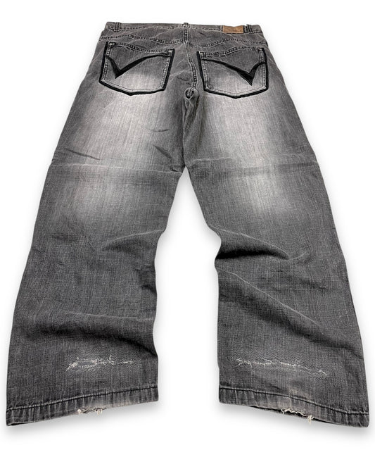 2000‘s Ubug Hip Hop Baggy Jeans *rare 36x34