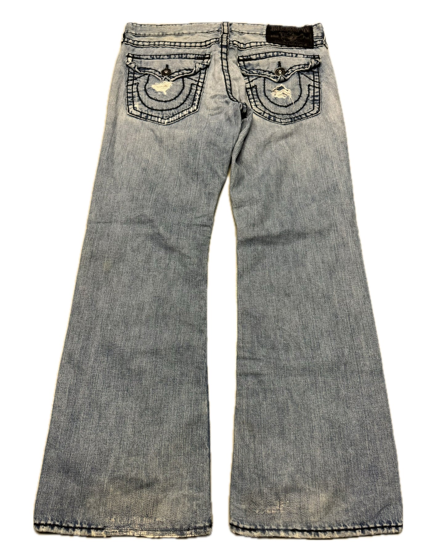2000‘s True Religion Baggy Bootcut Jeans made in U.S.A. *selten 36x33