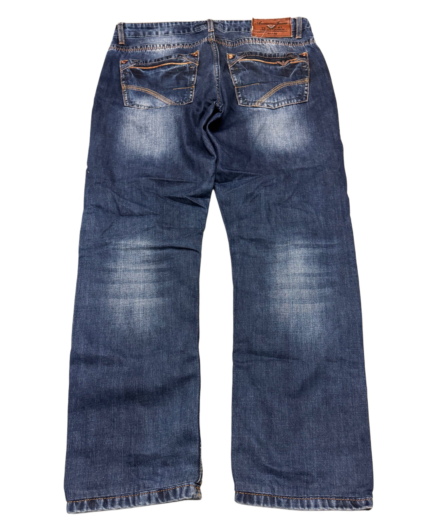 2000‘s Emporio Armani Baggy/Straight Jeans 36x30