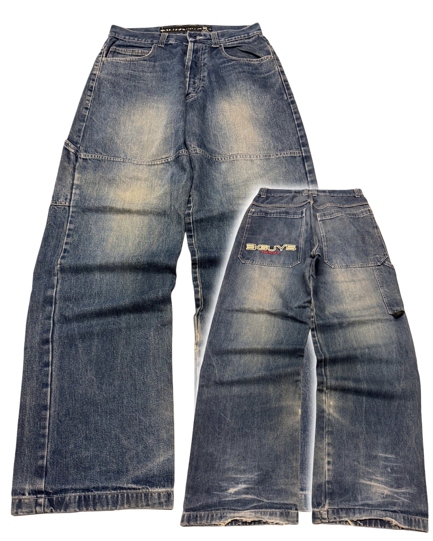2000‘s Street Buzz Hip Hop Baggy Jeans Vintage/Y2K *very rare 30x32