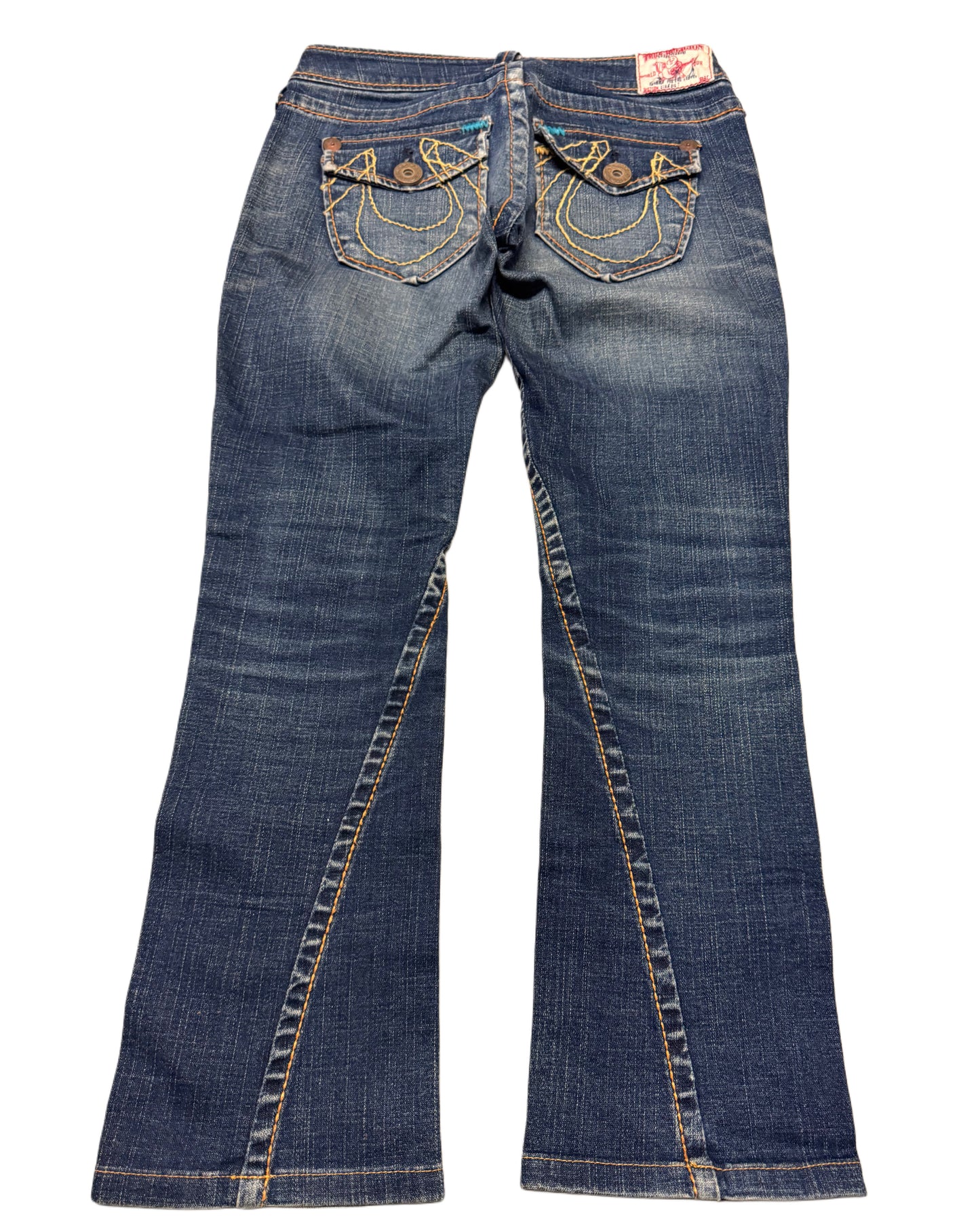 2000‘s True Religion Flared Low Waist Jeans Women‘s (Size 25)