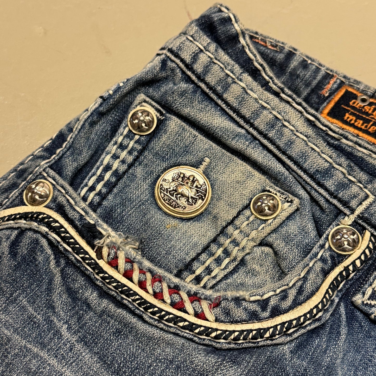 2000‘s Rock Revival Baggy Jeans *sehr selten 38x34
