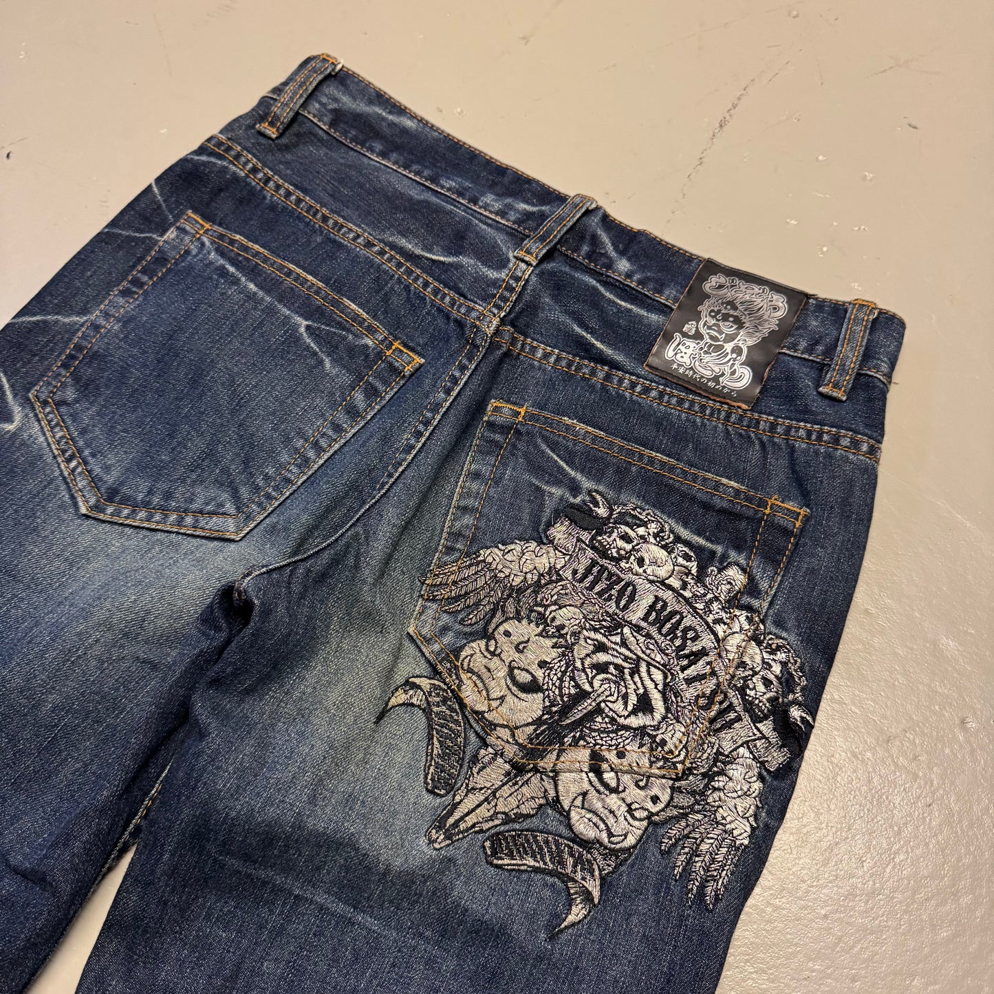 2000's Jizo Japanese Vintage/Y2K Jeans Regular *very rare 30x30