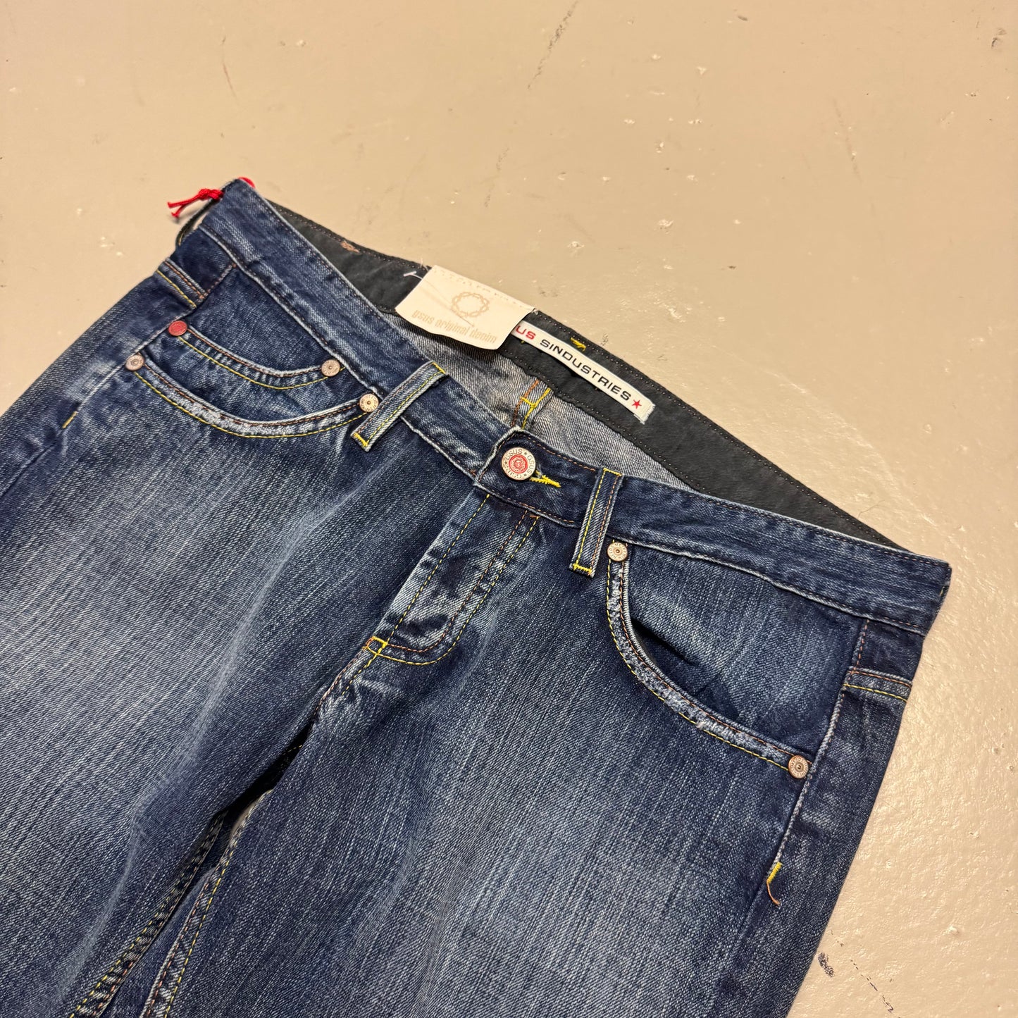 2000‘s Gsus Sindustries Deadstock Low Waist Bootcut Jeans 31x32