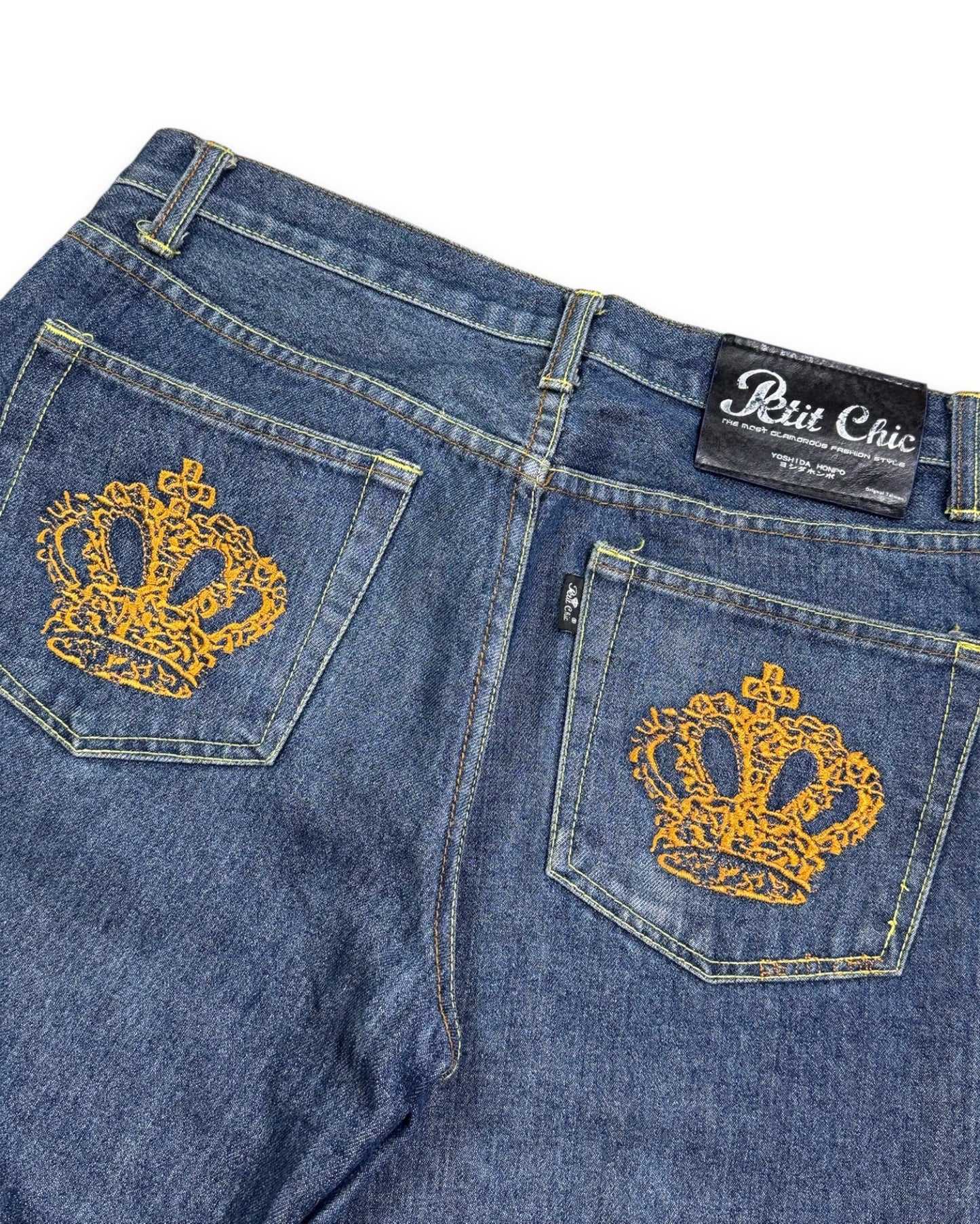 2000's Petit Chic Straight/Baggy Jeans *rare 30x30 (M)