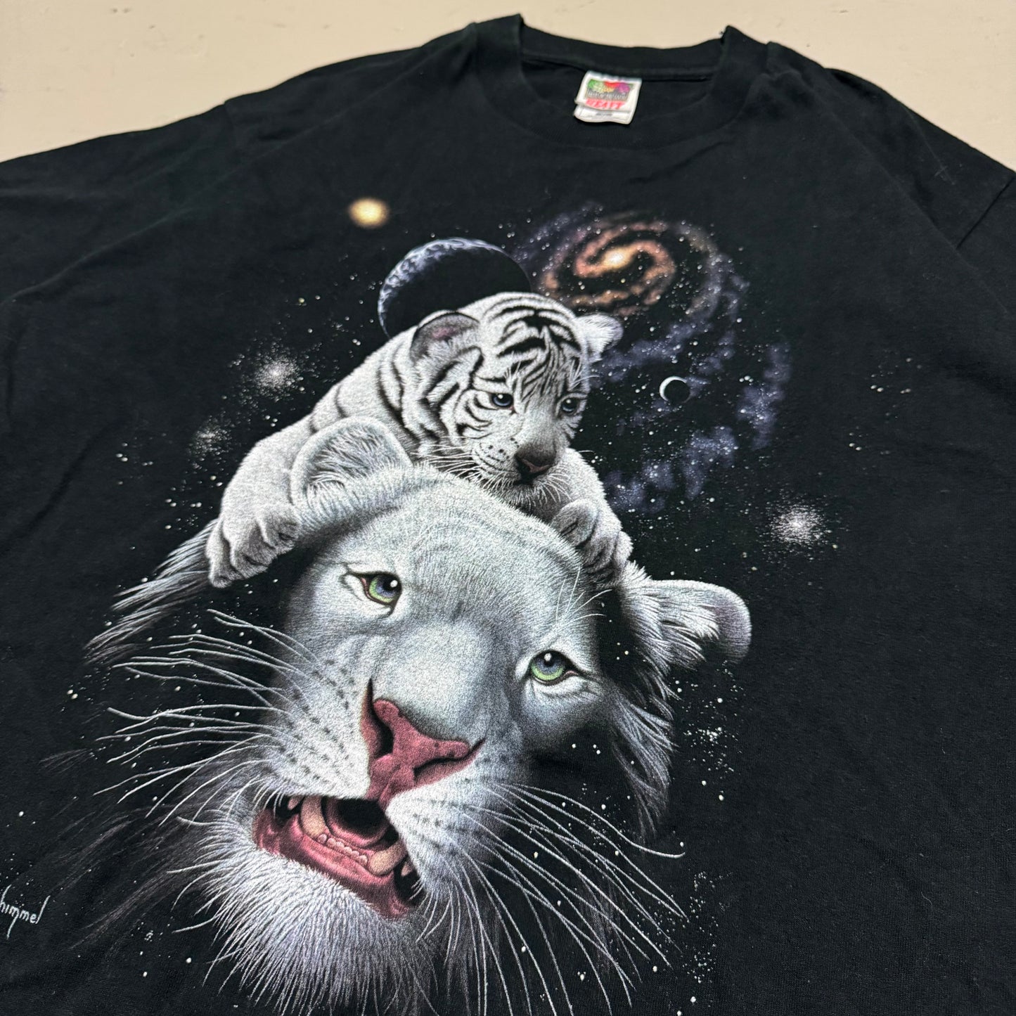 1997 Vintage Animal Print Shirt *very rare (XL)