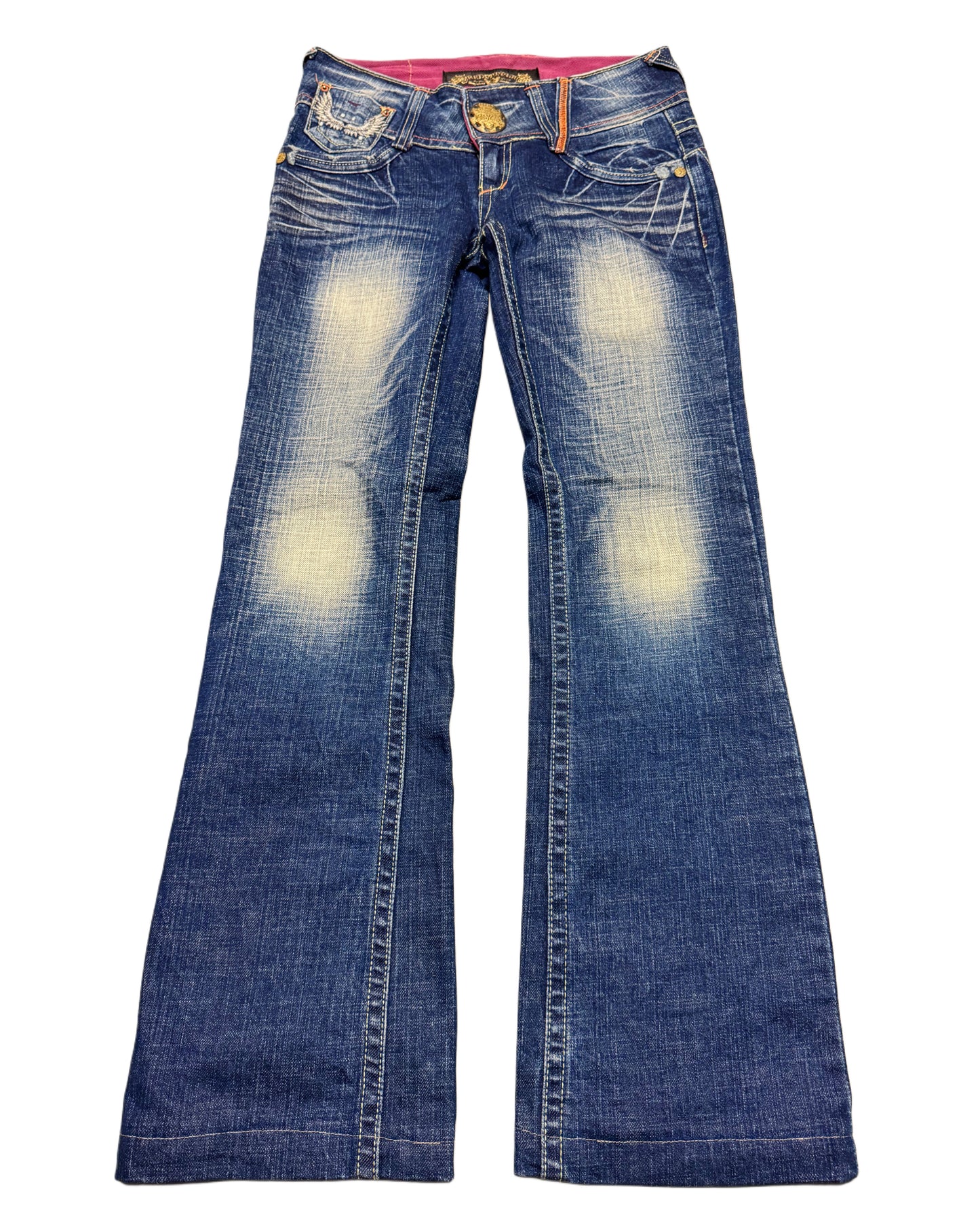 2000‘s Red Pepper Japanese Flared/Low Waist Jeans Women‘s *extrem selten (S)