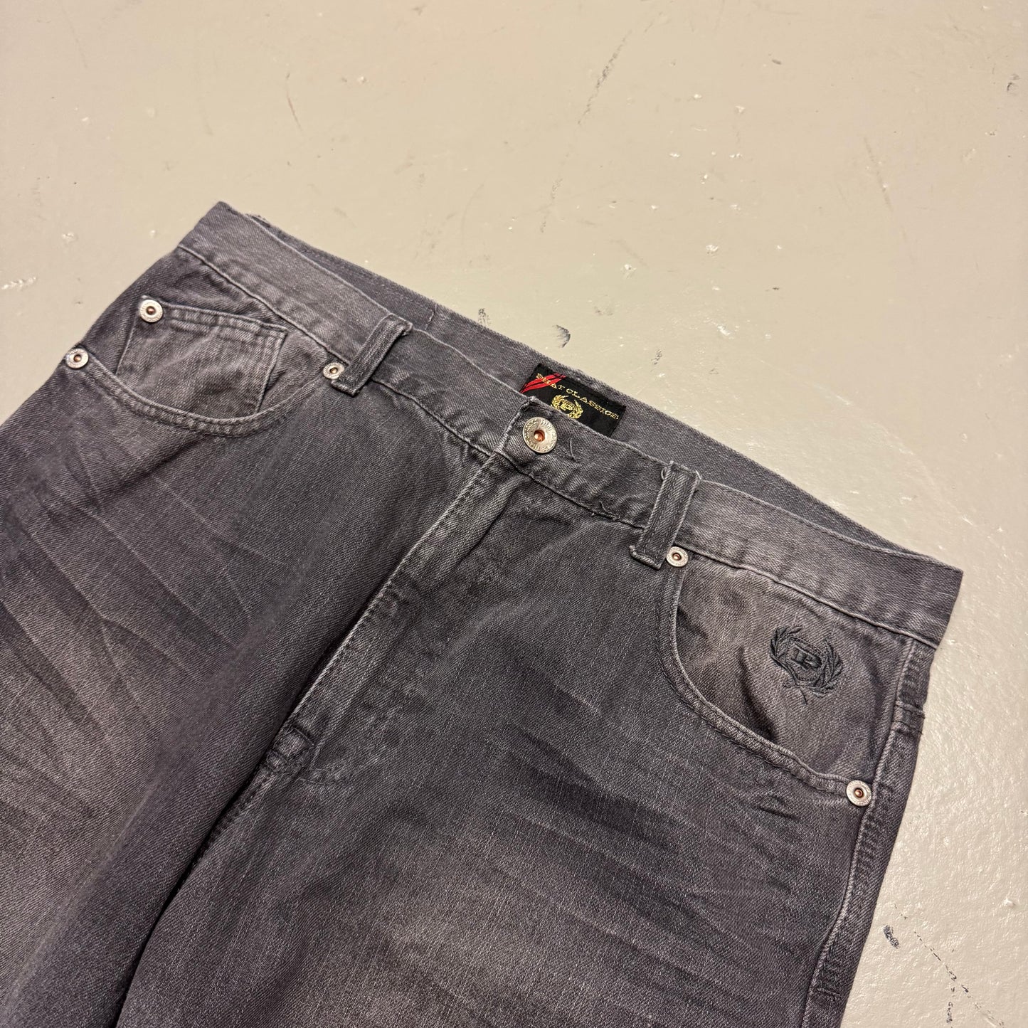 2000‘s Phat Farm Hip Hop Baggy Jeans *rare 36x34