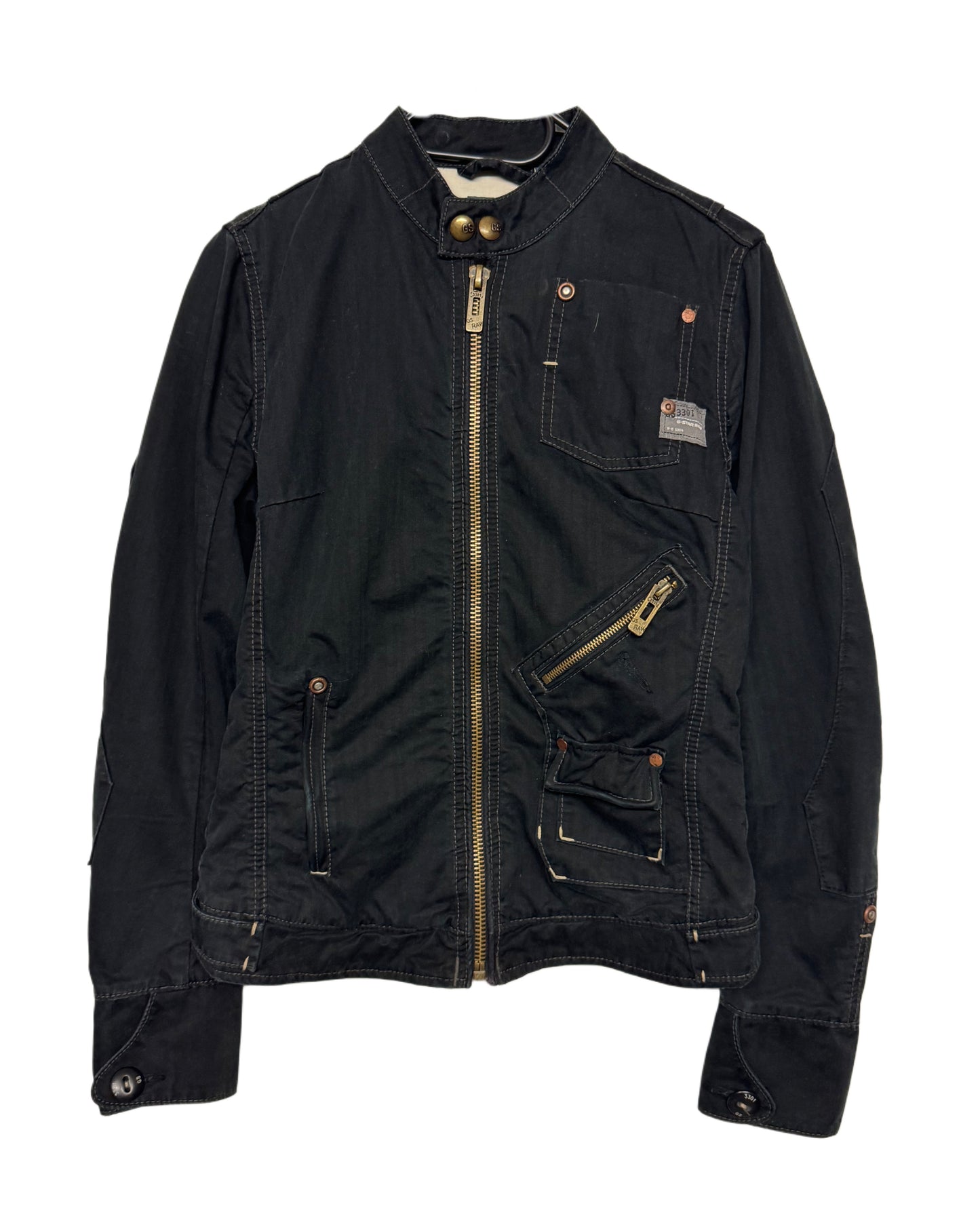 2000‘s G-Star Black Denim Jacket Women‘s *rare (S)