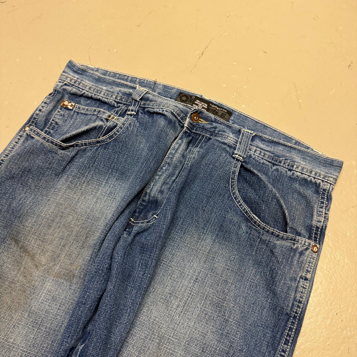 2000‘s Southpole Hip Hop Baggy Jeans 38x32