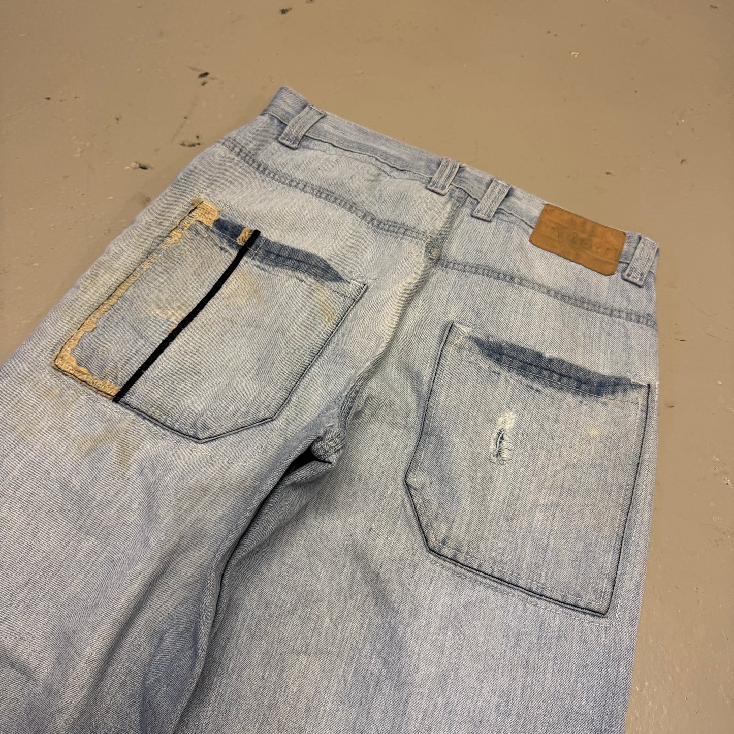 2000‘s Southpole Hip Hop Baggy Jeans *rare 34x34