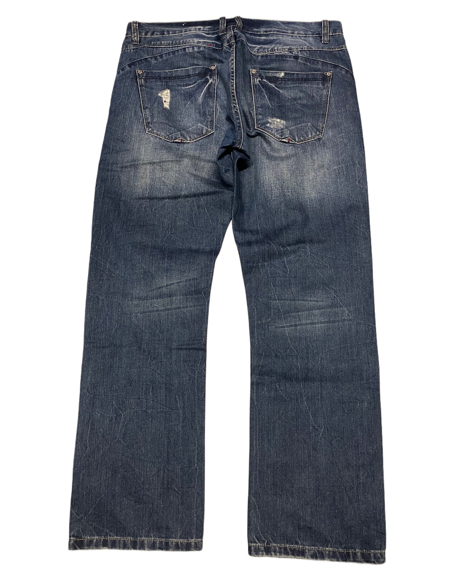 Y2K 98-86 Straight Jeans 36x32