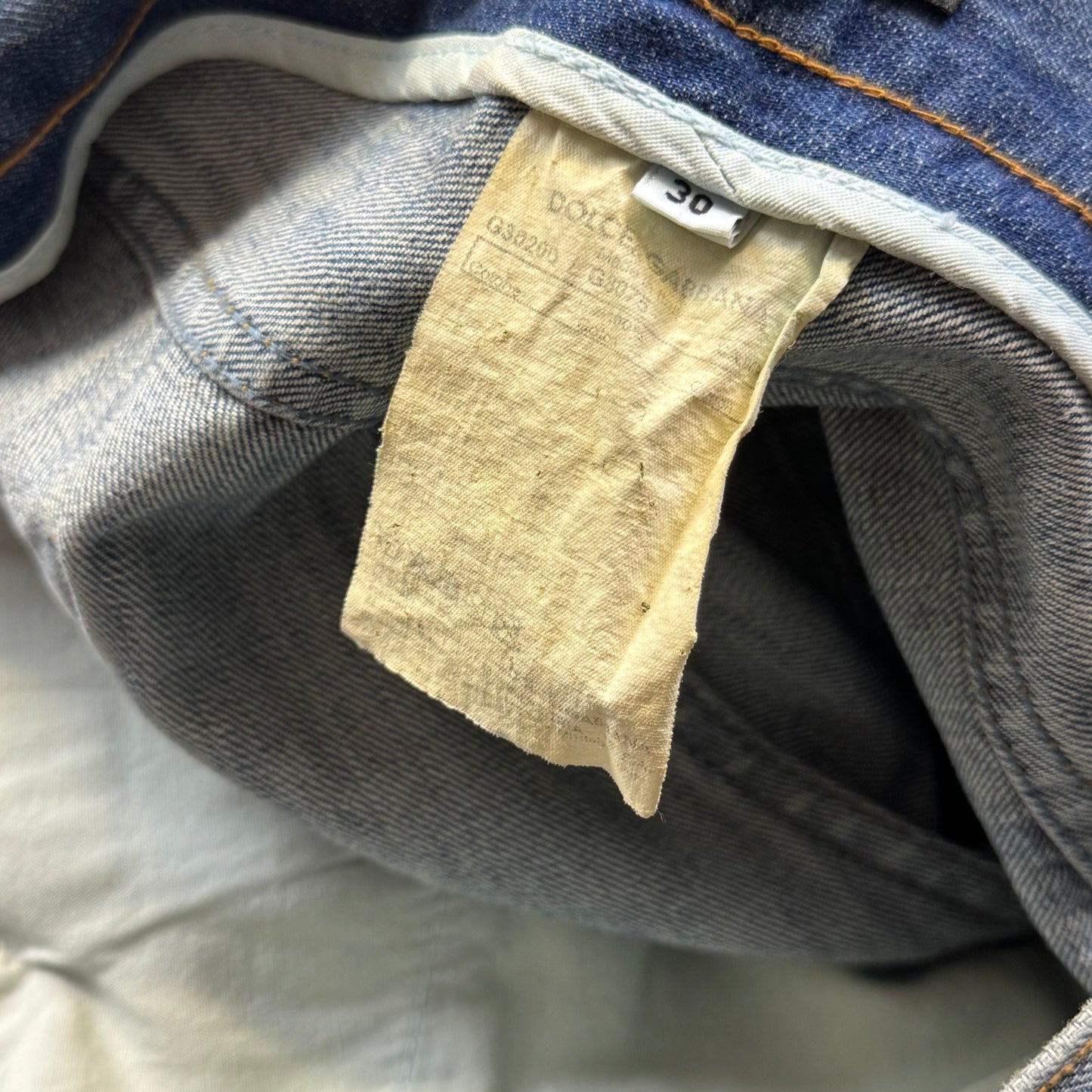 2000‘s Dolce & Gabbana Baggy Jeans *very rare 32x30