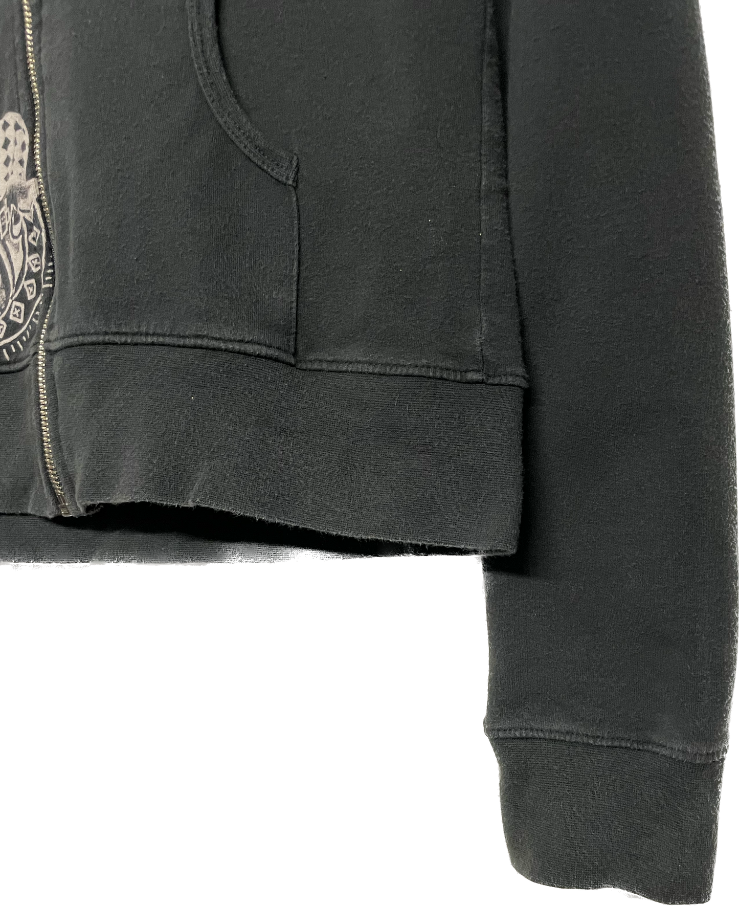 Y2K Ed Hardy Zip Hoodie Women‘s (S)