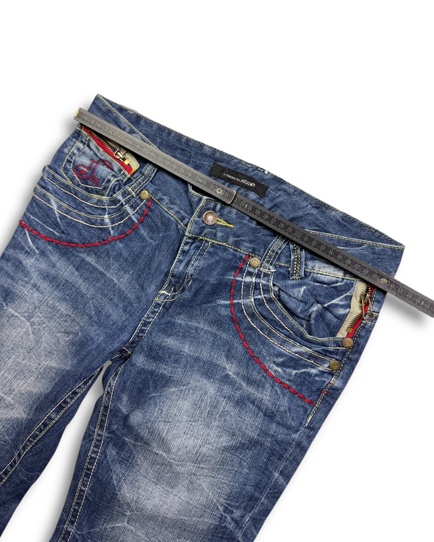 2000's Lolita Low Waist/Bootcut Japanese Jeans Women's *very rare 30x28 (M)