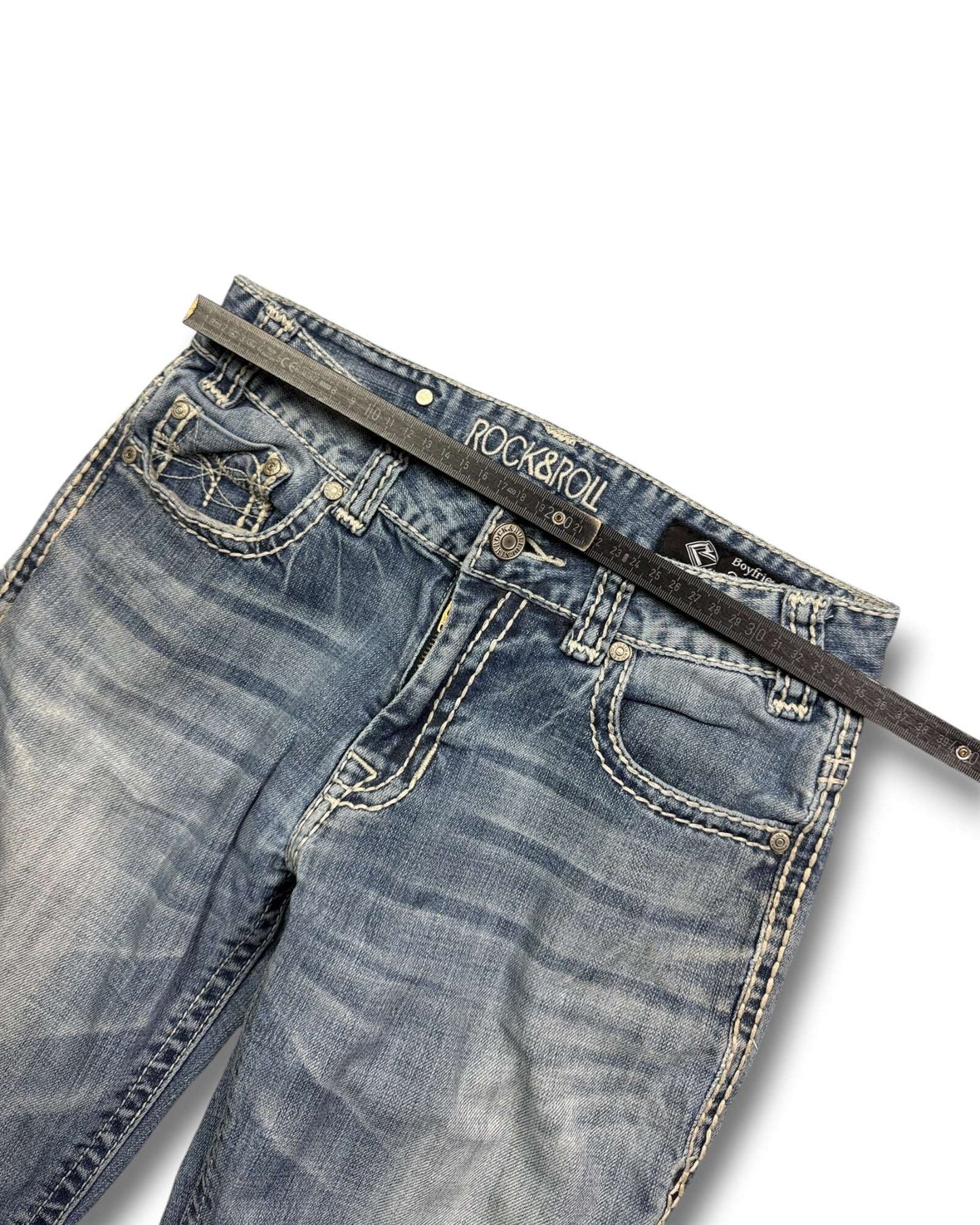 2000's Rock & Roll Low Waist/Bootcut Jeans Women's * W27 (M)