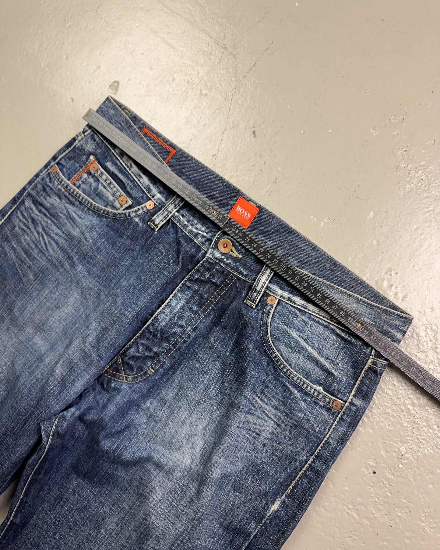 2000's Boss Straight/Baggy Jeans *rare 34x34 (L)