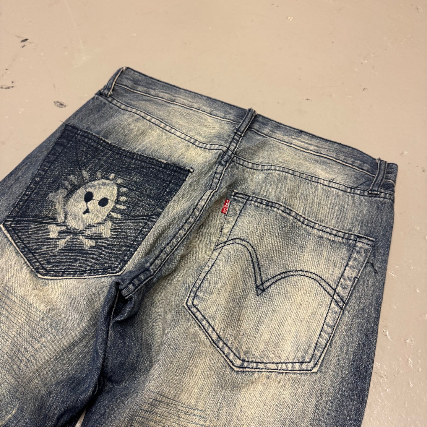 2000‘s Levi‘s Bootleg Concept Baggy Jeans 30x32