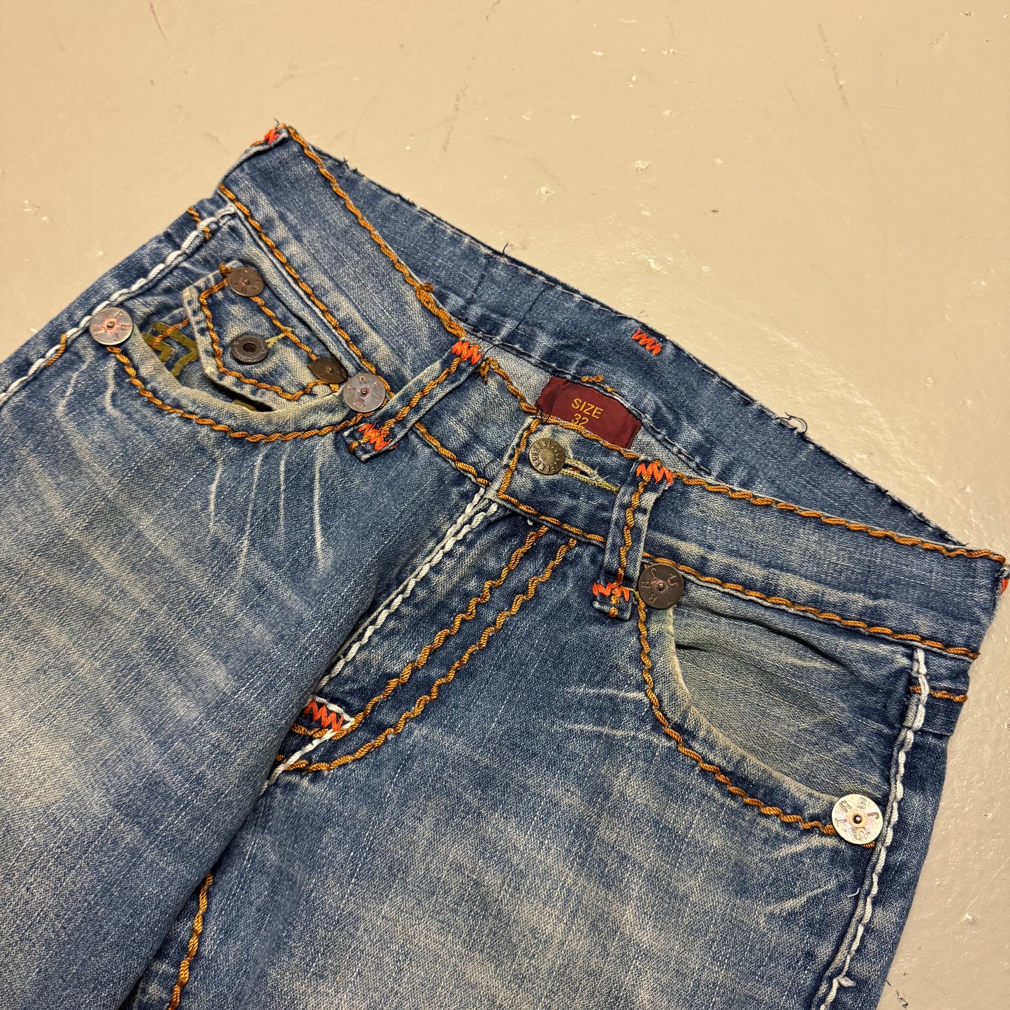 2000‘s True Religion Logan Supert Baggy Jeans *selten 32x30