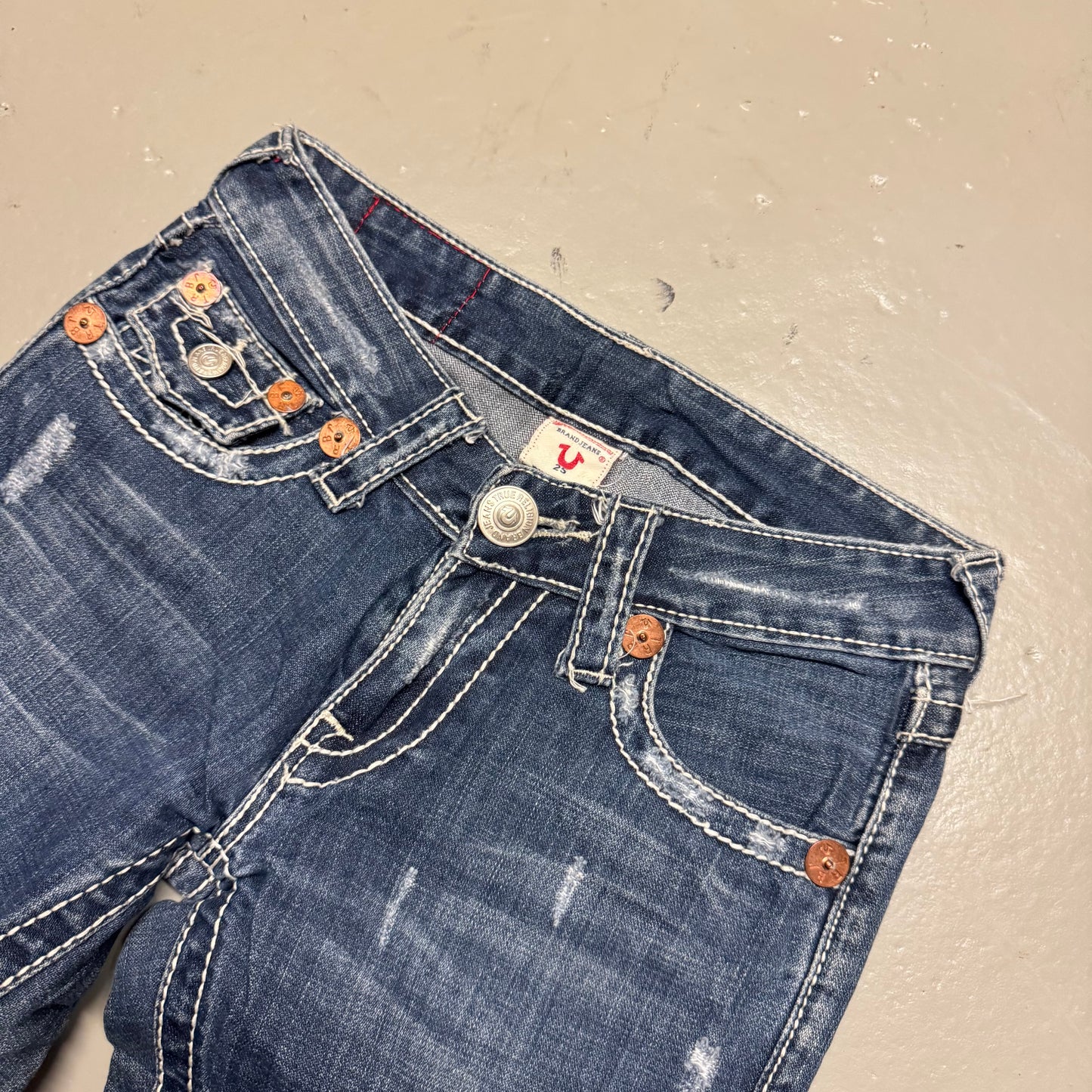 2000‘s True Religion Bootcut Jeans Women‘s (Size 25)