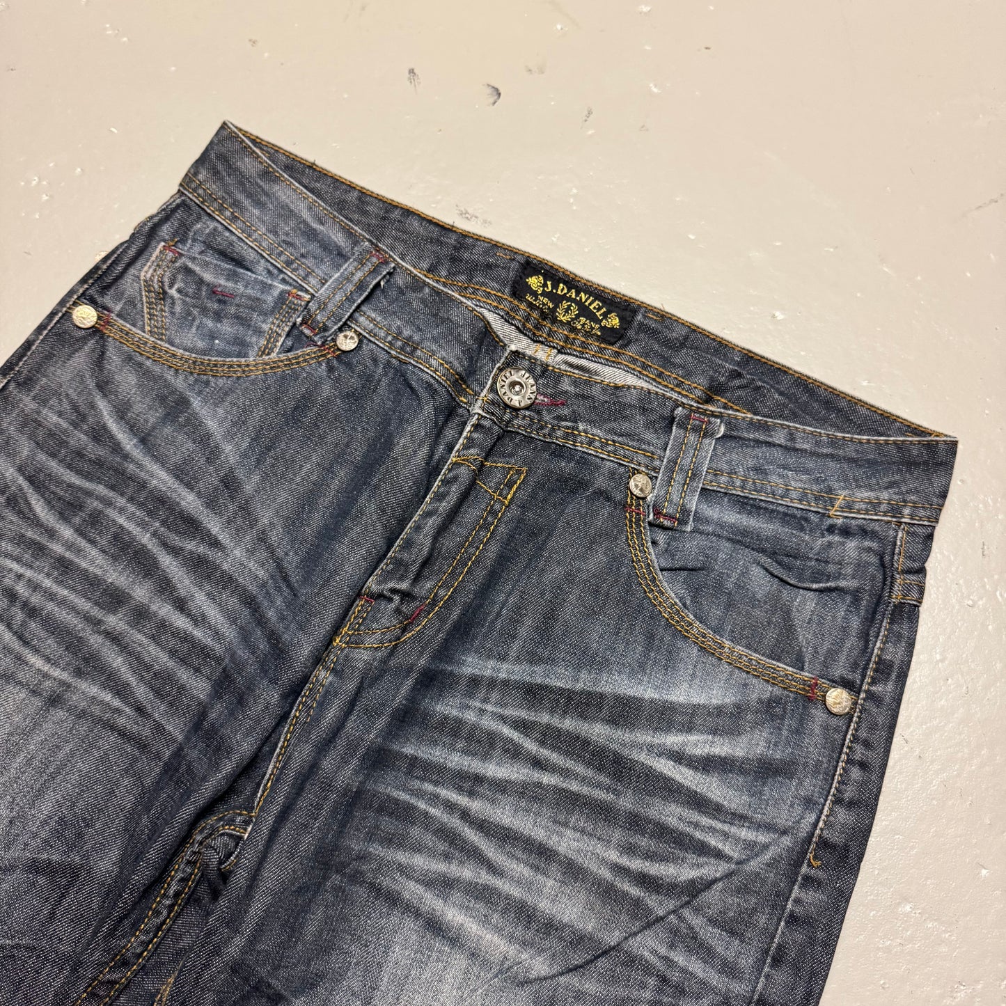 2000‘s J. Daniel Straight/Slim Y2K Jeans *very rare 32x34