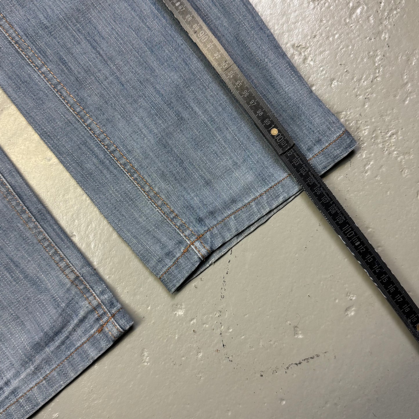 2000’s John Richmond Baggy/Straight Jeans *rare 32x32