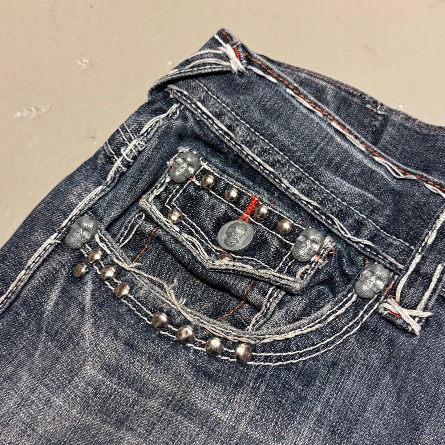 2000‘s Laguna Beach Baggy Jeans made in U.S.A *sehr selten 34x32