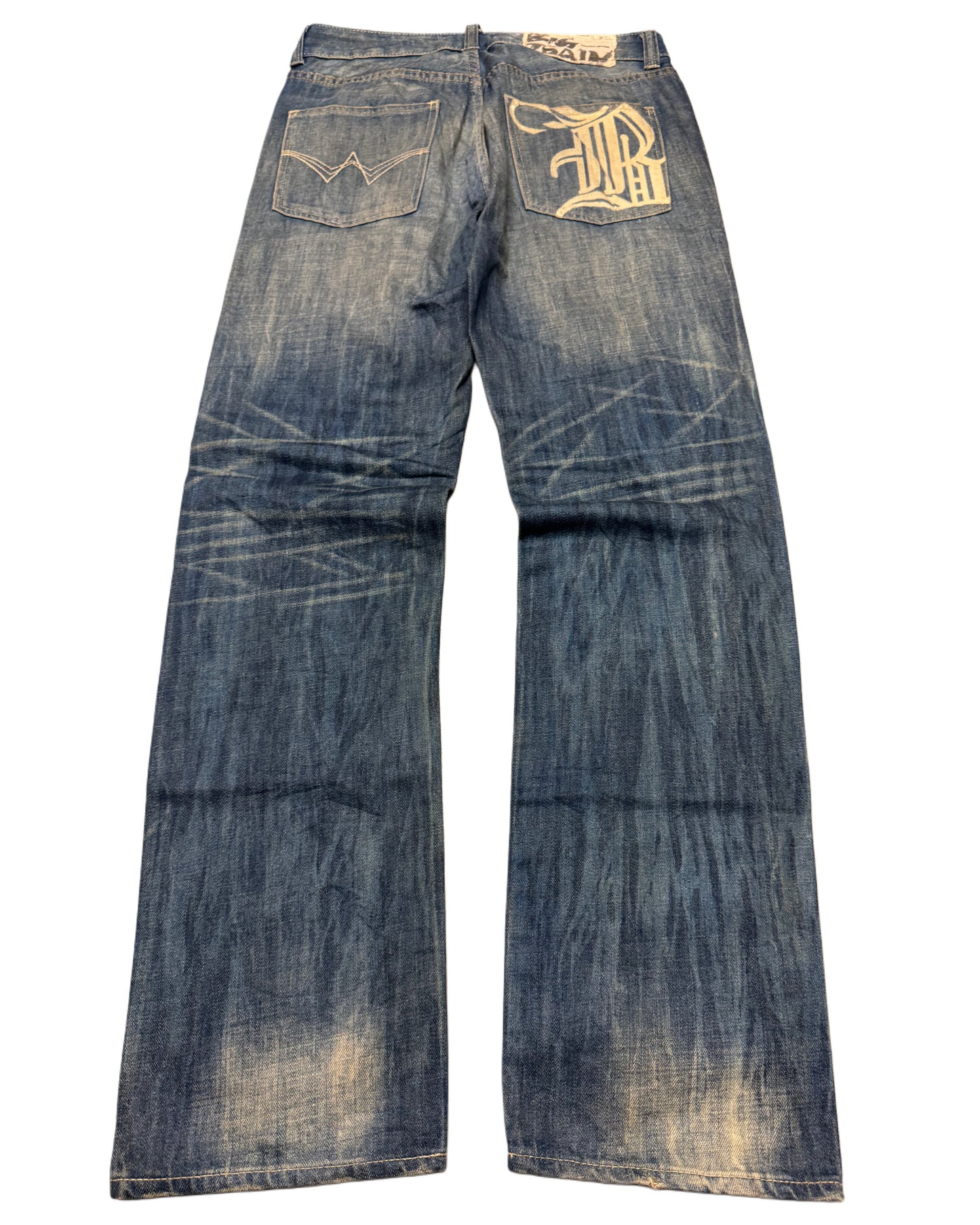 2000‘s Osaka Big Train Japanese Archive Baggy Jeans *very rare 30x34