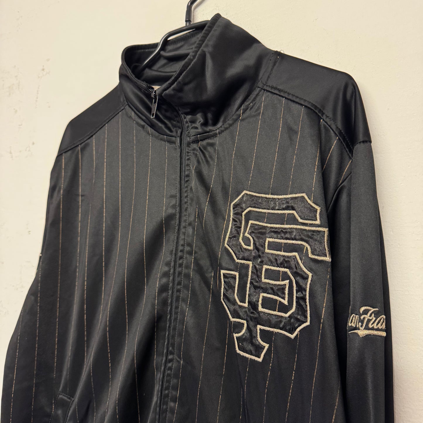 1990's San Francisco Giants Baseball Track Jacket *very rare (L)