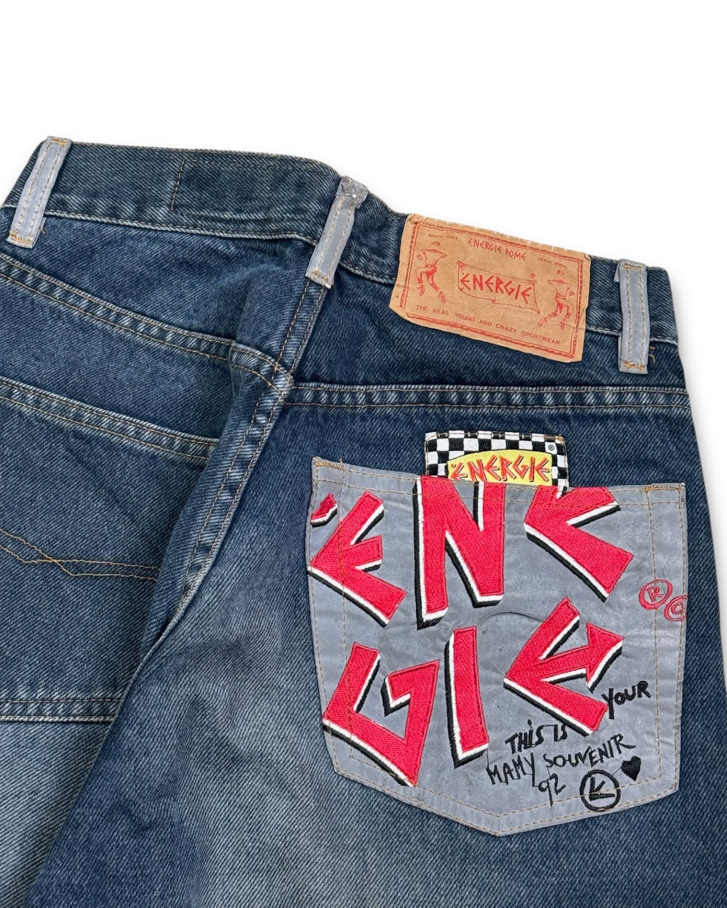 2000's Energie Straight/Baggy Jeans *rare 26x30 (XS)