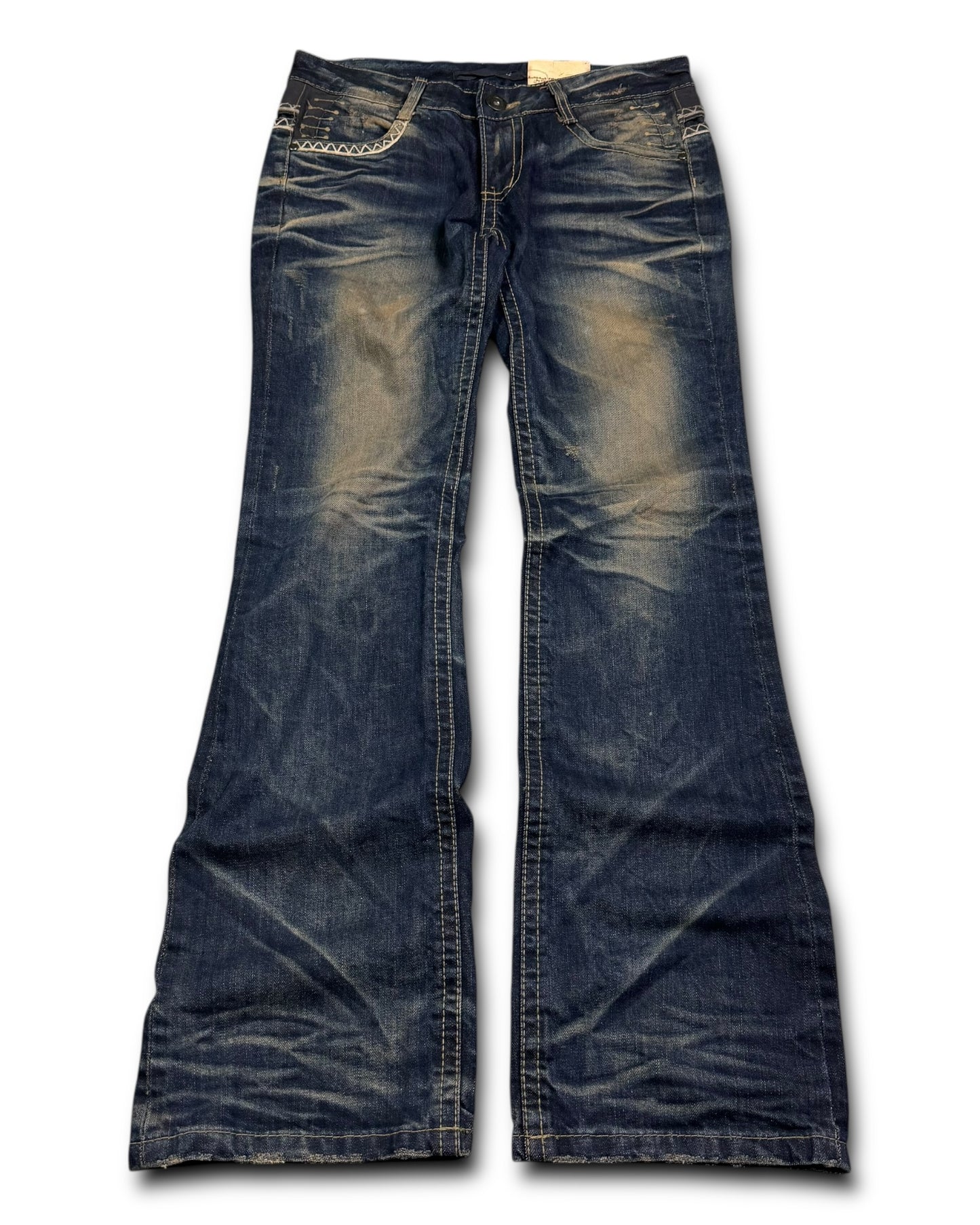 2000‘s Lolita Japanese Deadstock Bootcut Jeans Women‘s *rare (M)