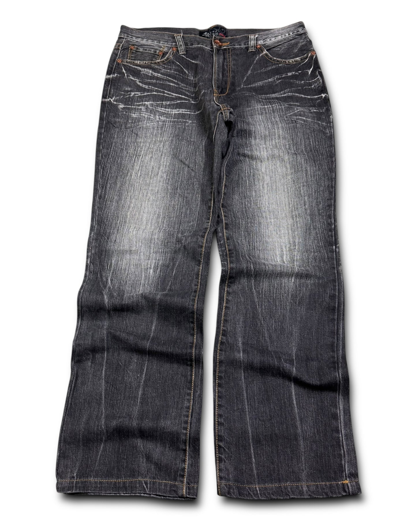 2000‘s Stockton Japanese Baggy/Straight Jeans *rare 36x32