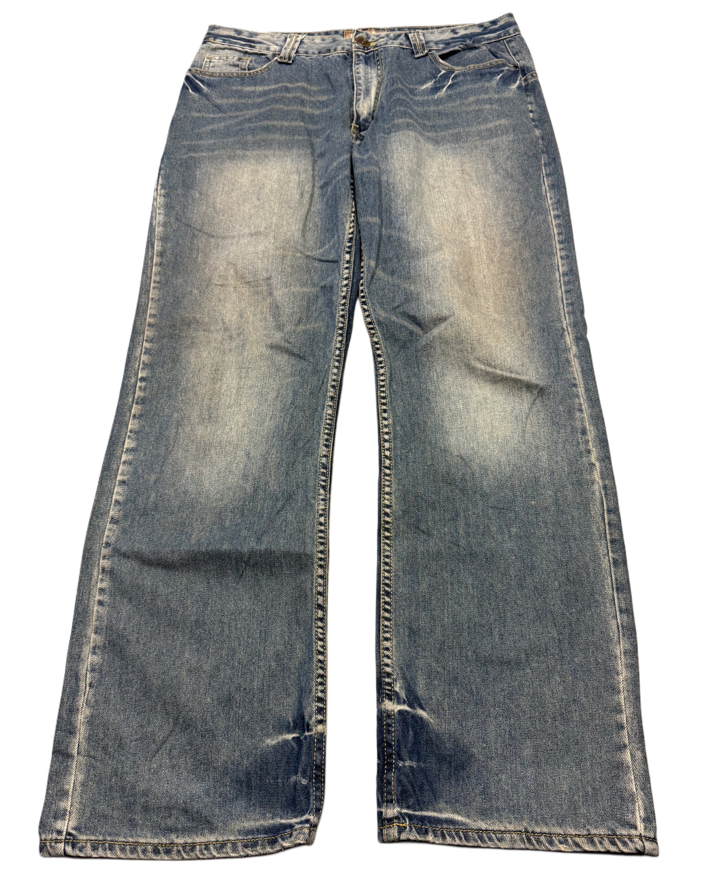 2000‘s Big Spade Japanese Archive Baggy Jeans *very rare 36x33