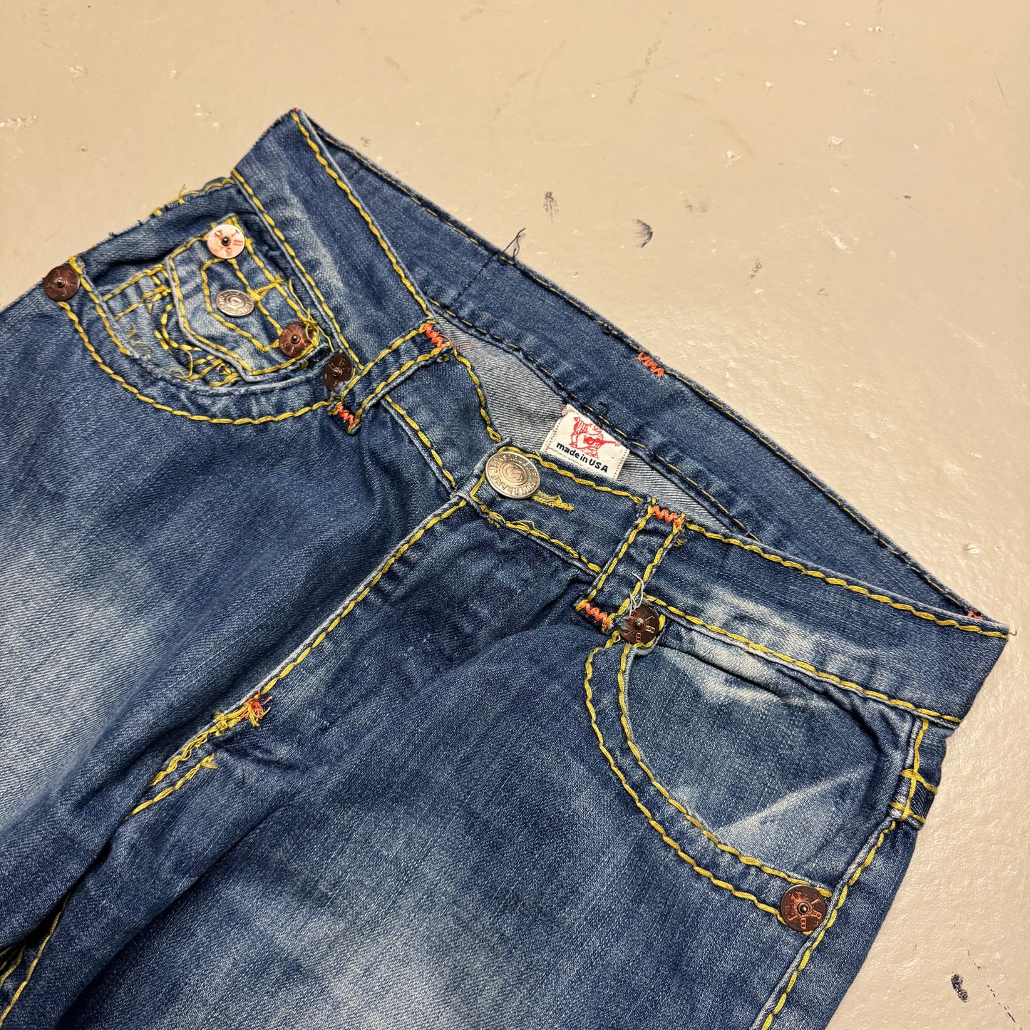 2000‘s True Religion Joey Baggy/straight Jeans *selten 30x31