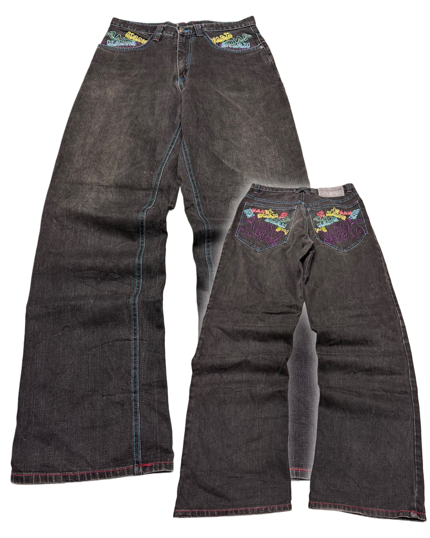 2000‘s Kang Hip Hop Baggy Jeans 30x34