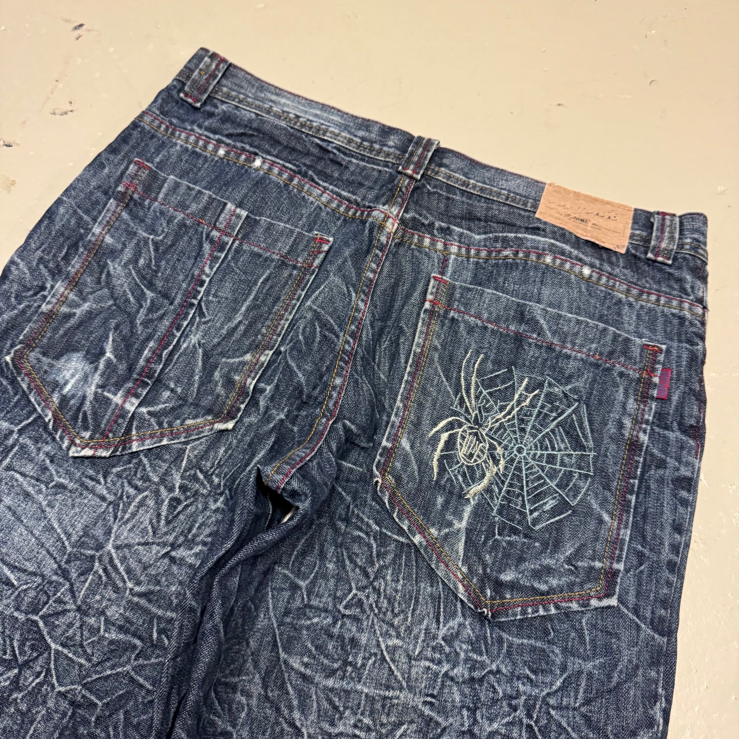2000‘s Uncle Spider Baggy Jeans *rare 36x31