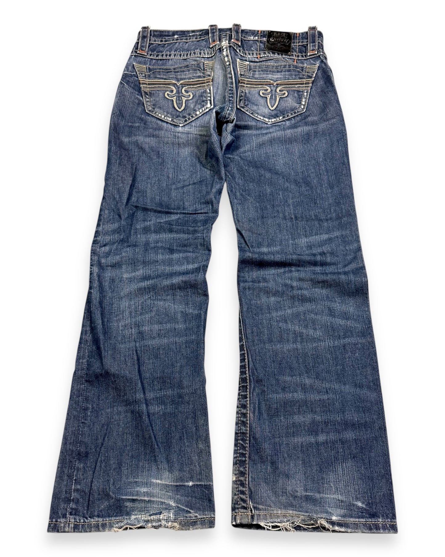 2000’s Rock Revival Baggy Bootcut Jeans *selten 32x32