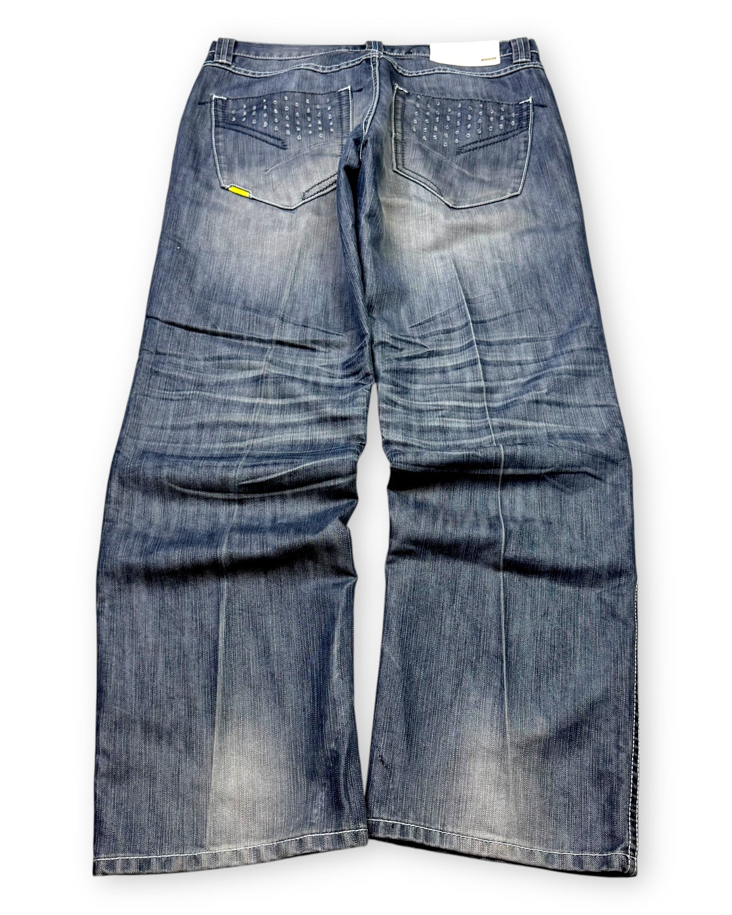 2000‘s Pelle Pelle Hip Hop Baggy Jeans *rare 36x34