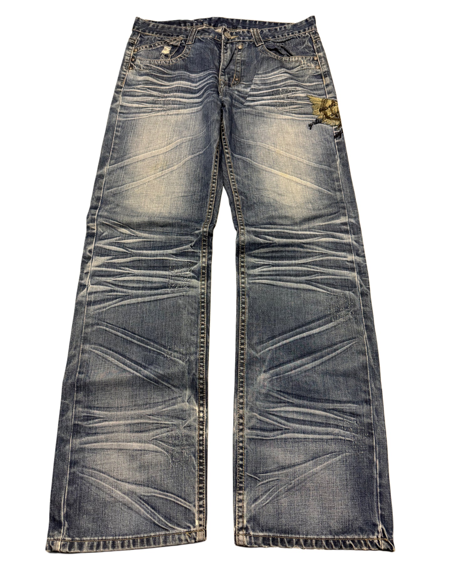 2000‘s Scorpion Archive Baggy Jeans *rare 34x34