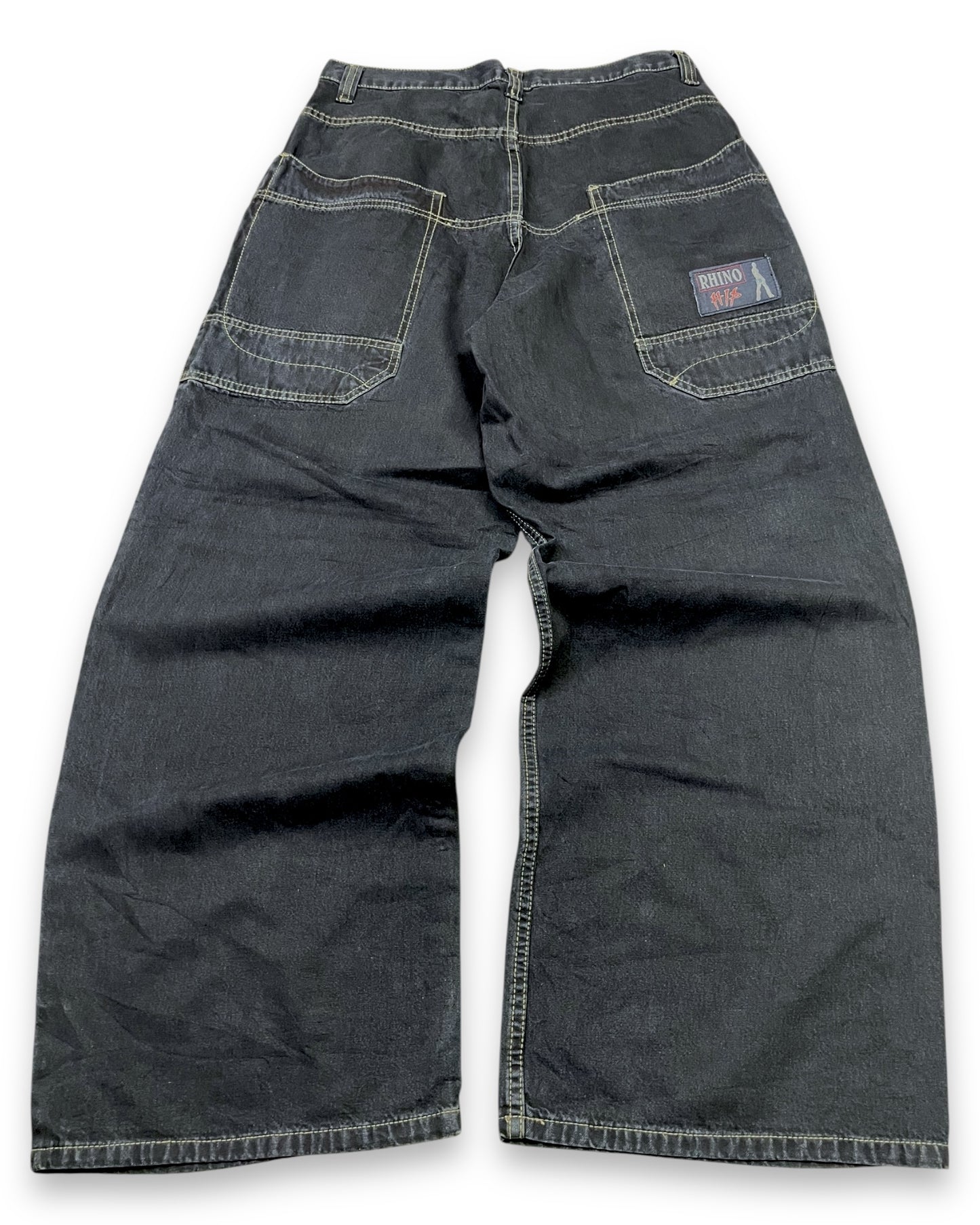 2000‘s Rhino Hip Hop Baggy Jeans *very rare 31x34
